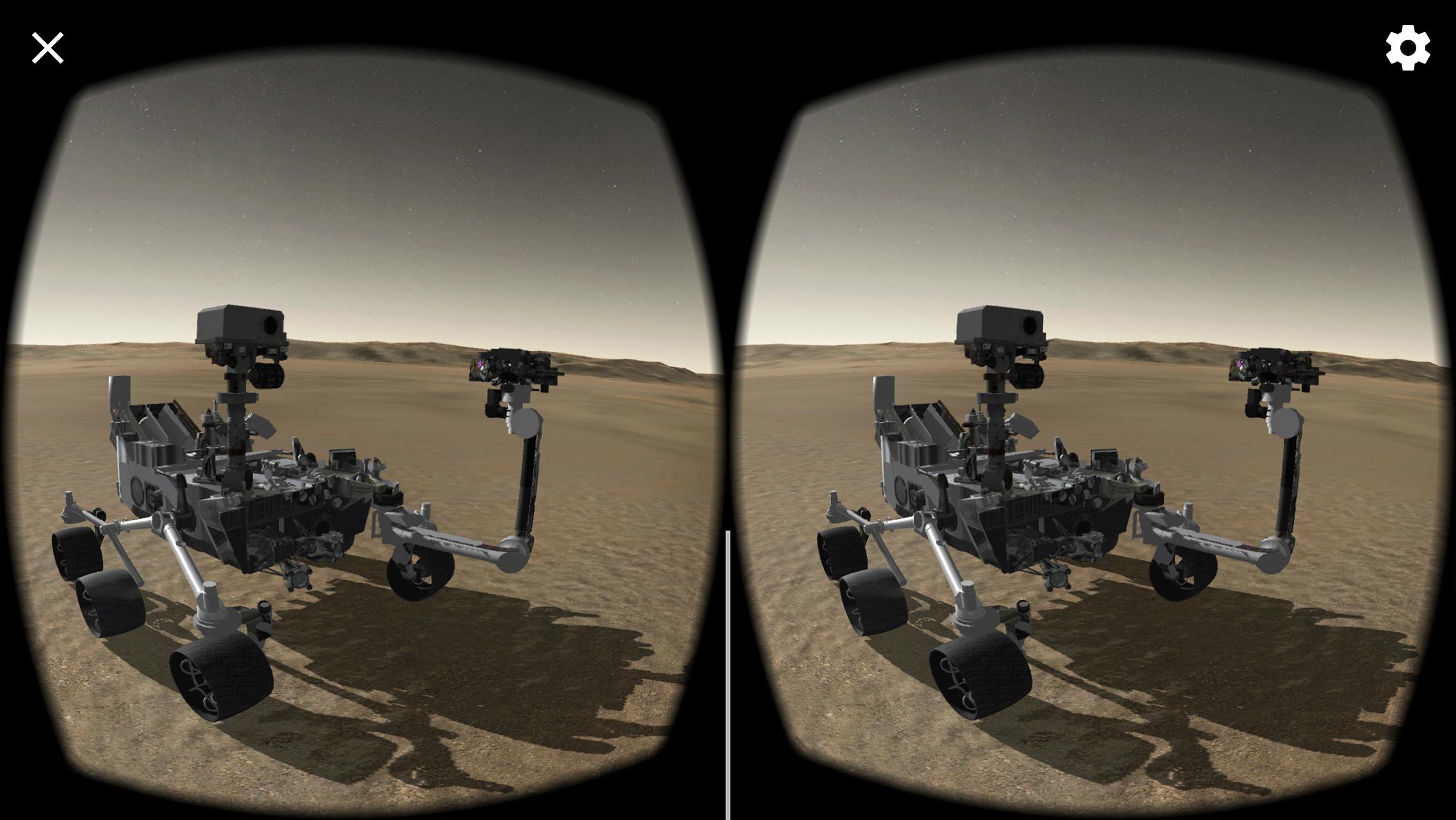 اسکرین شات 6 برنامه Solar System Scope VR