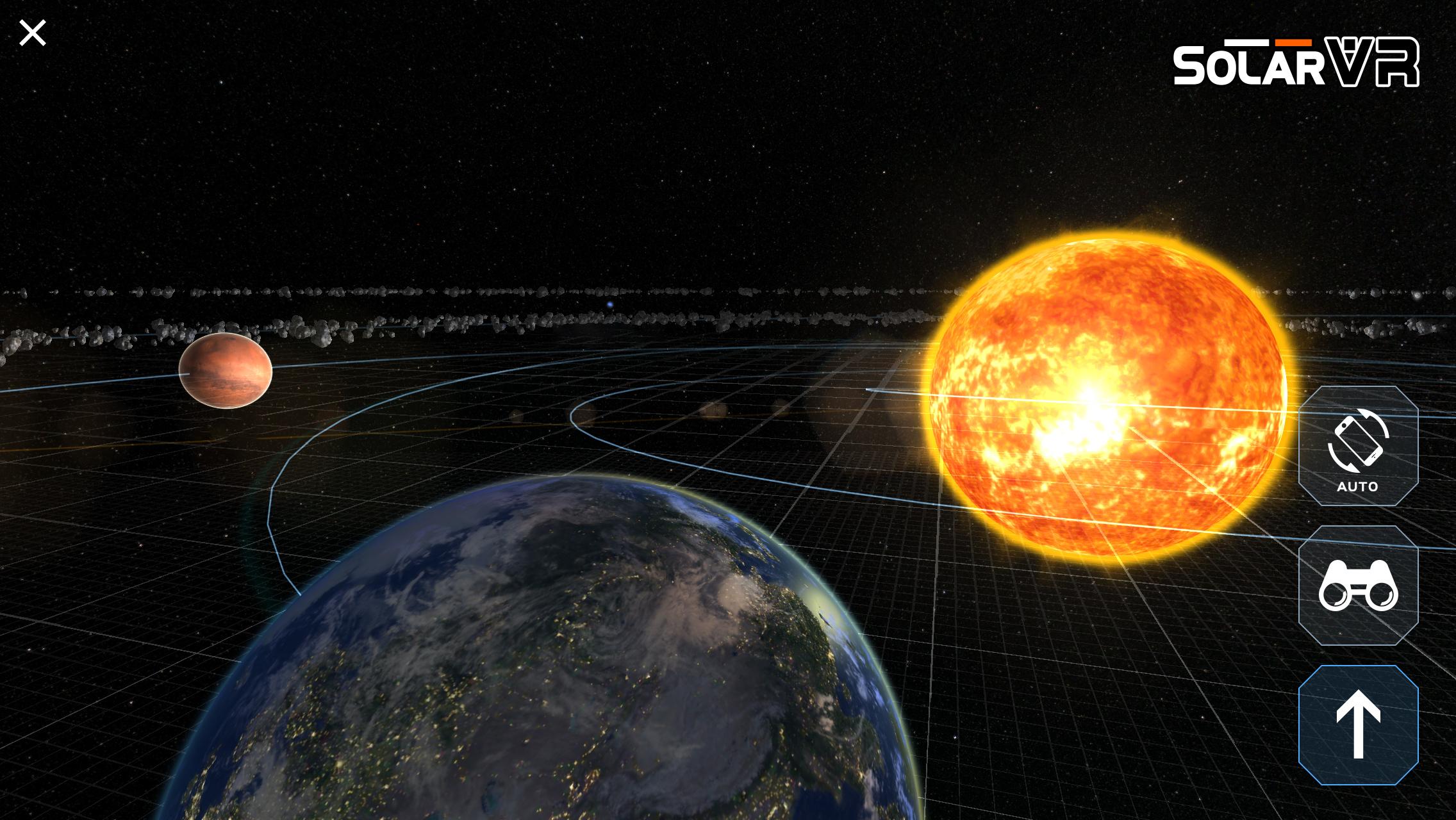 اسکرین شات 4 برنامه Solar System Scope VR