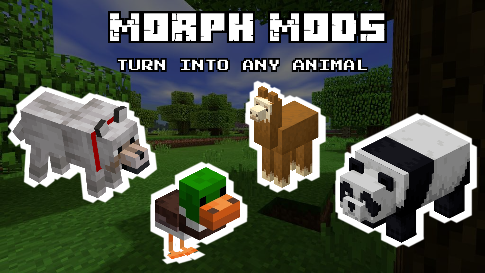 اسکرین شات 2 برنامه Morph Mod for Minecraft PE