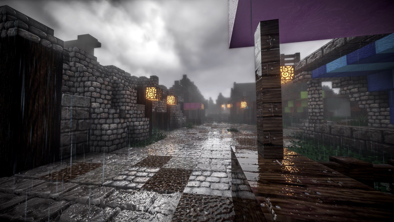 اسکرین شات 1 برنامه Mod realistic shader minecraft