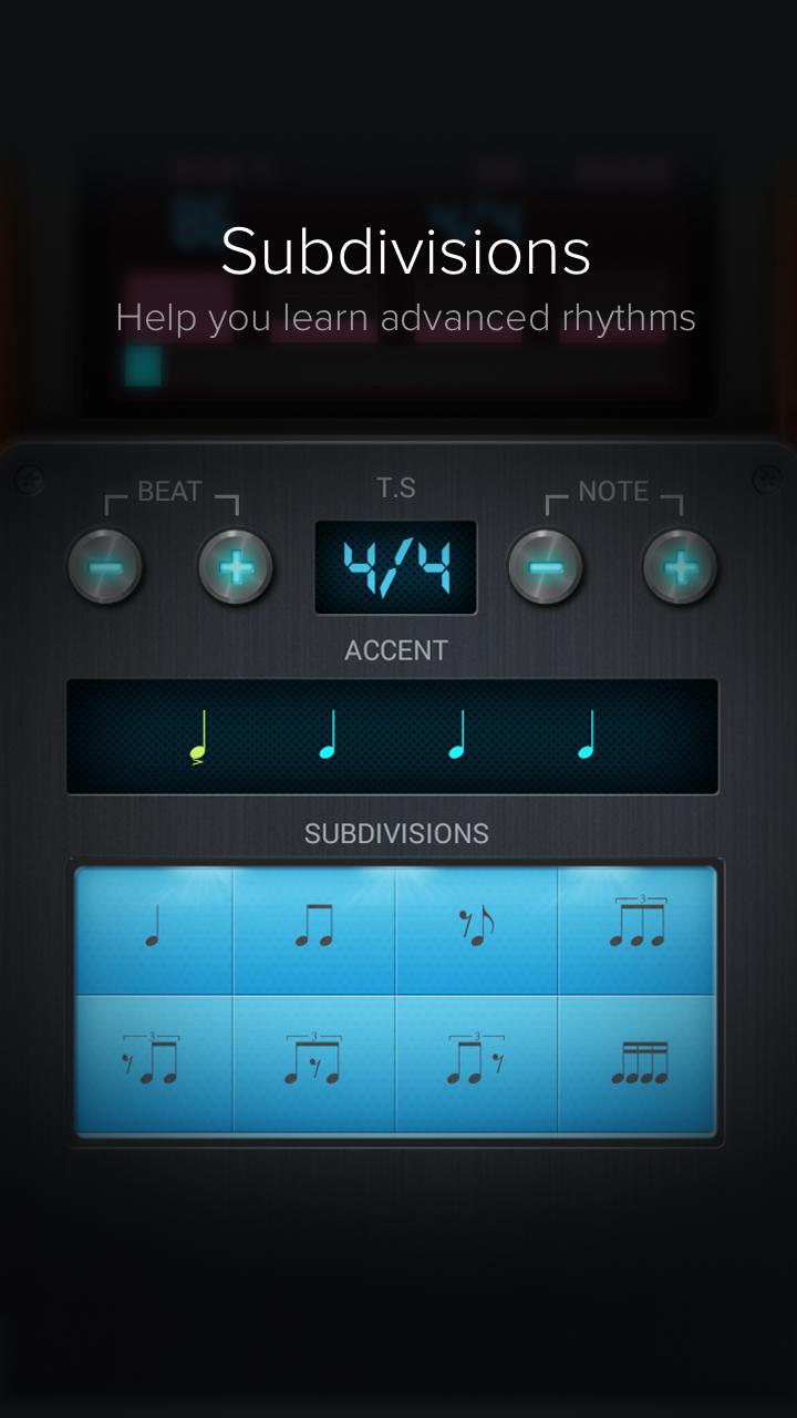 اسکرین شات برنامه Pro Metronome 3