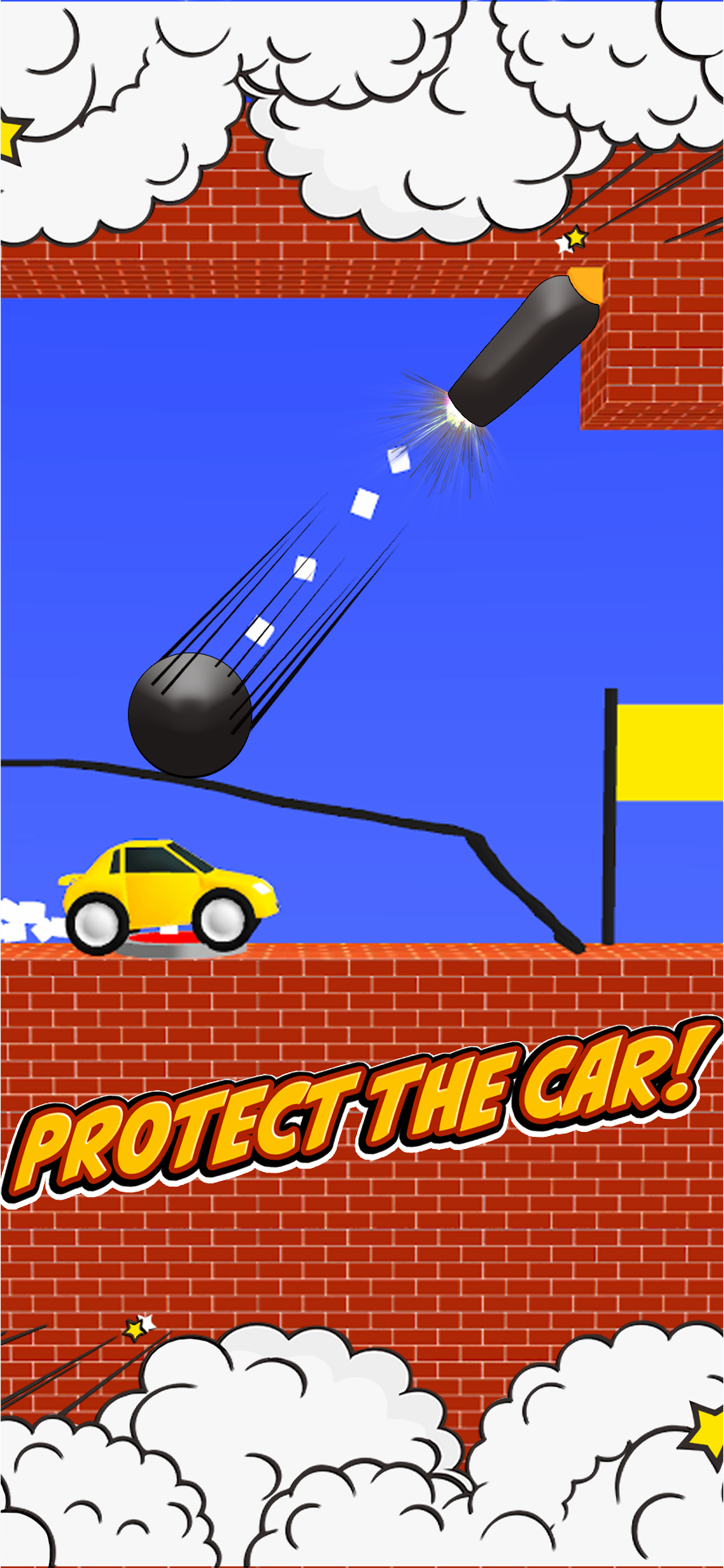 اسکرین شات 3 بازی Draw Bridge - Puzzle Game