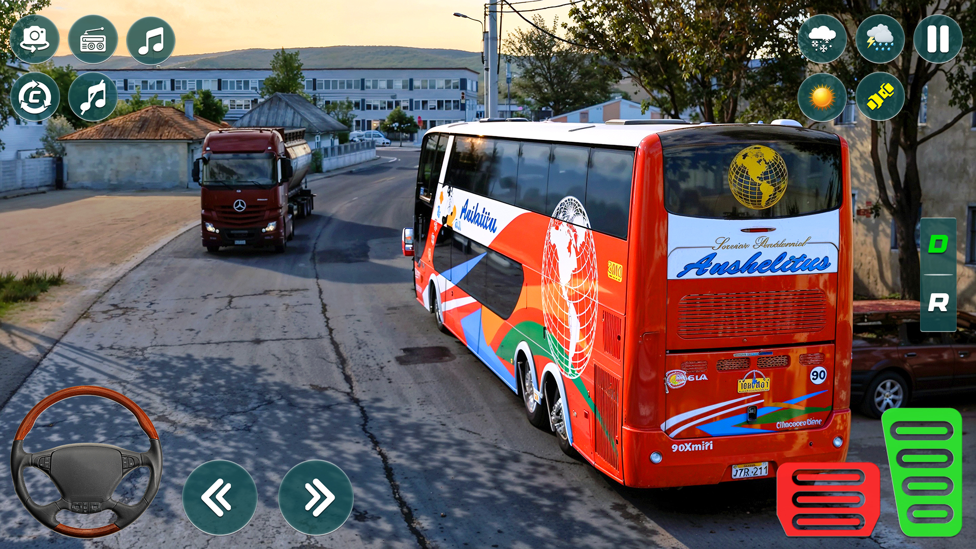 اسکرین شات 3 بازی US Bus Game City Bus Driving