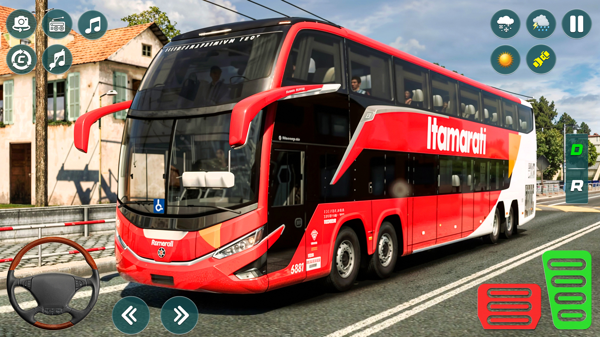 اسکرین شات 6 بازی US Bus Game City Bus Driving