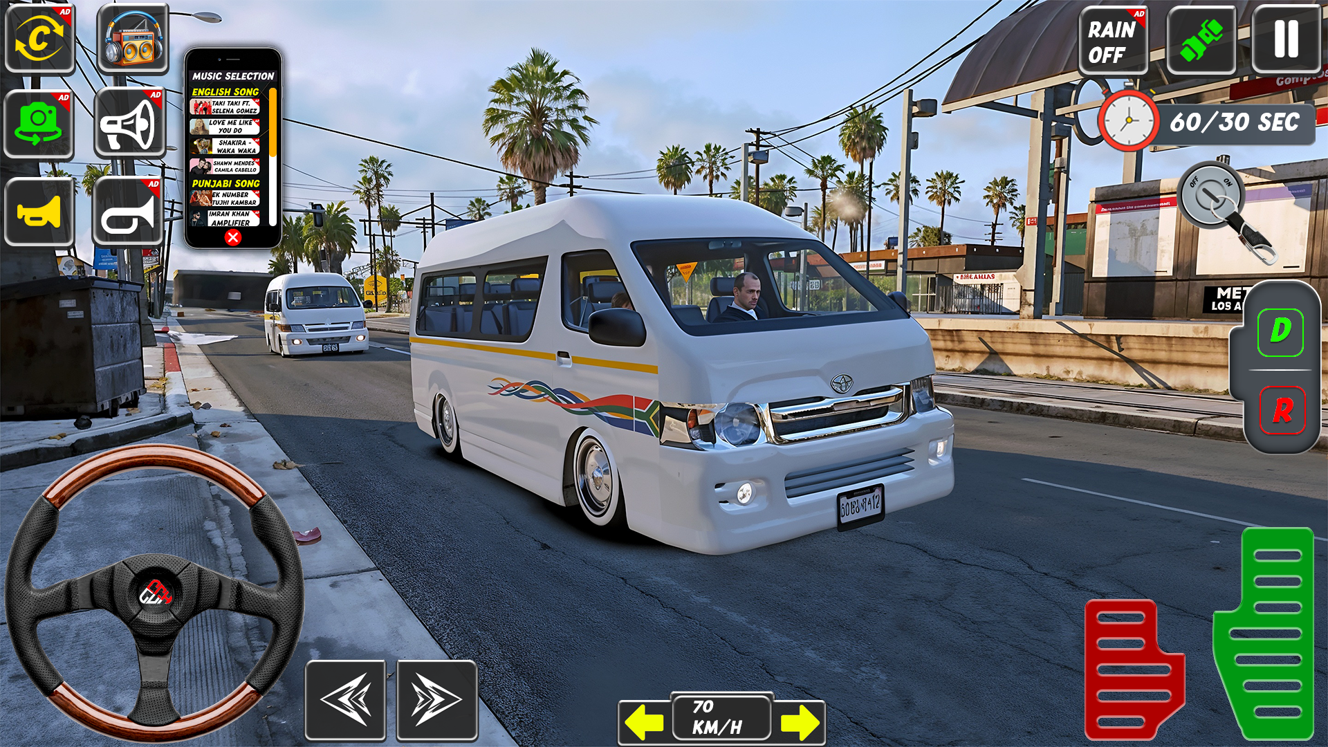 اسکرین شات 3 بازی Van Simulator Offroad Game