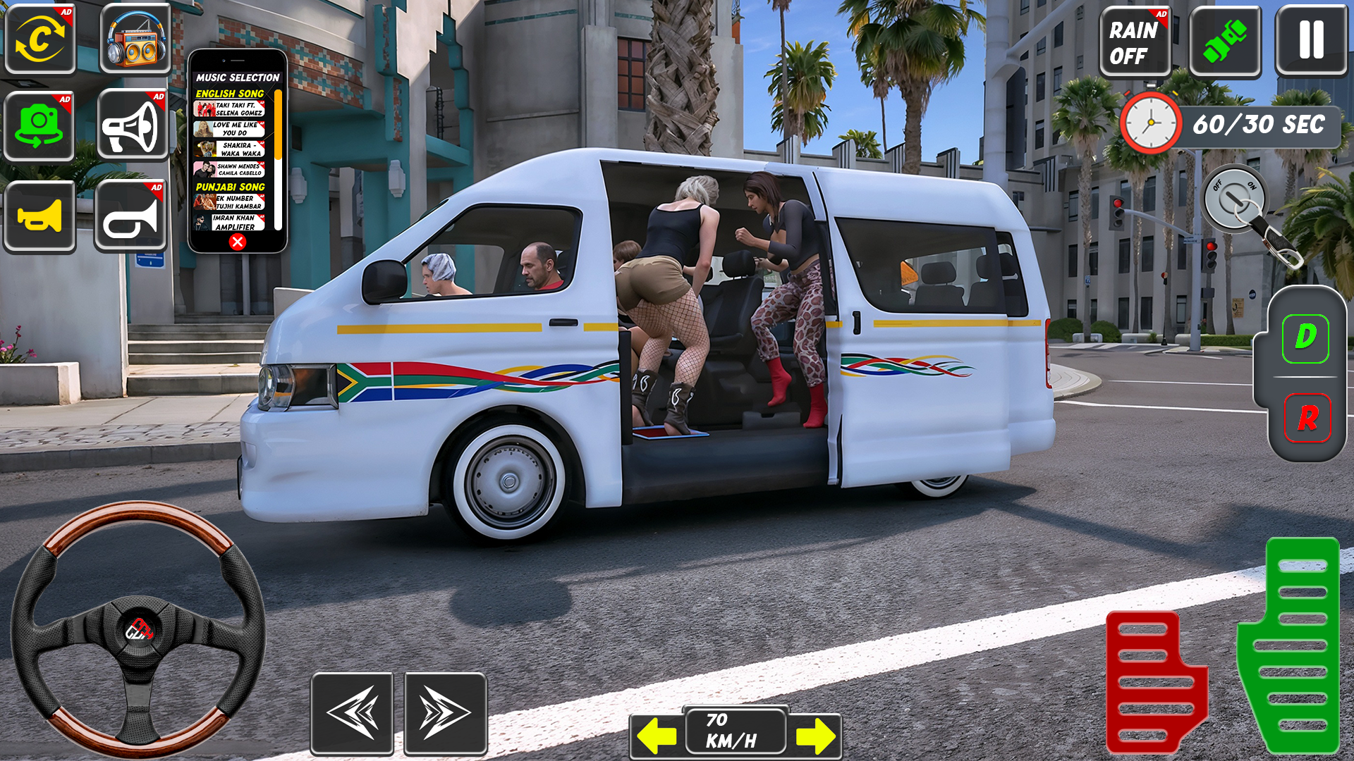 اسکرین شات 6 بازی Van Simulator Offroad Game