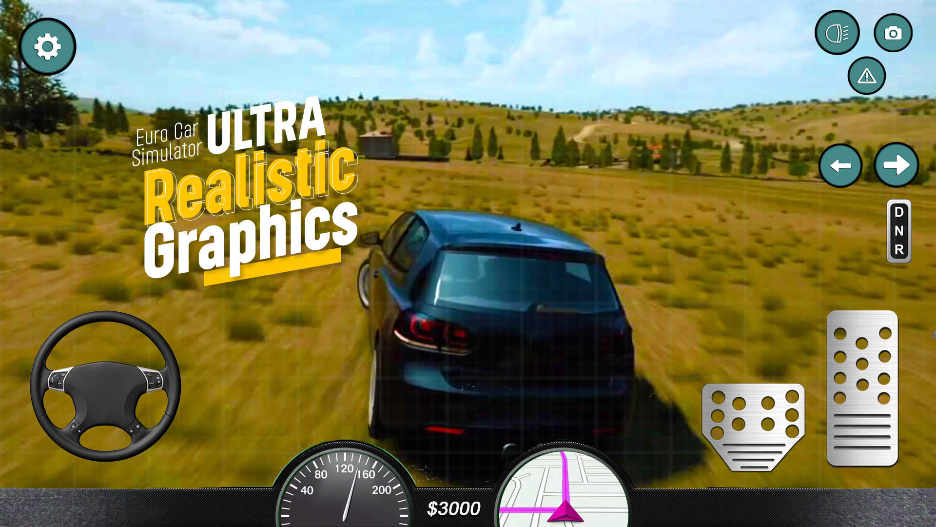اسکرین شات 3 بازی Euro Car Simulator Driving 2