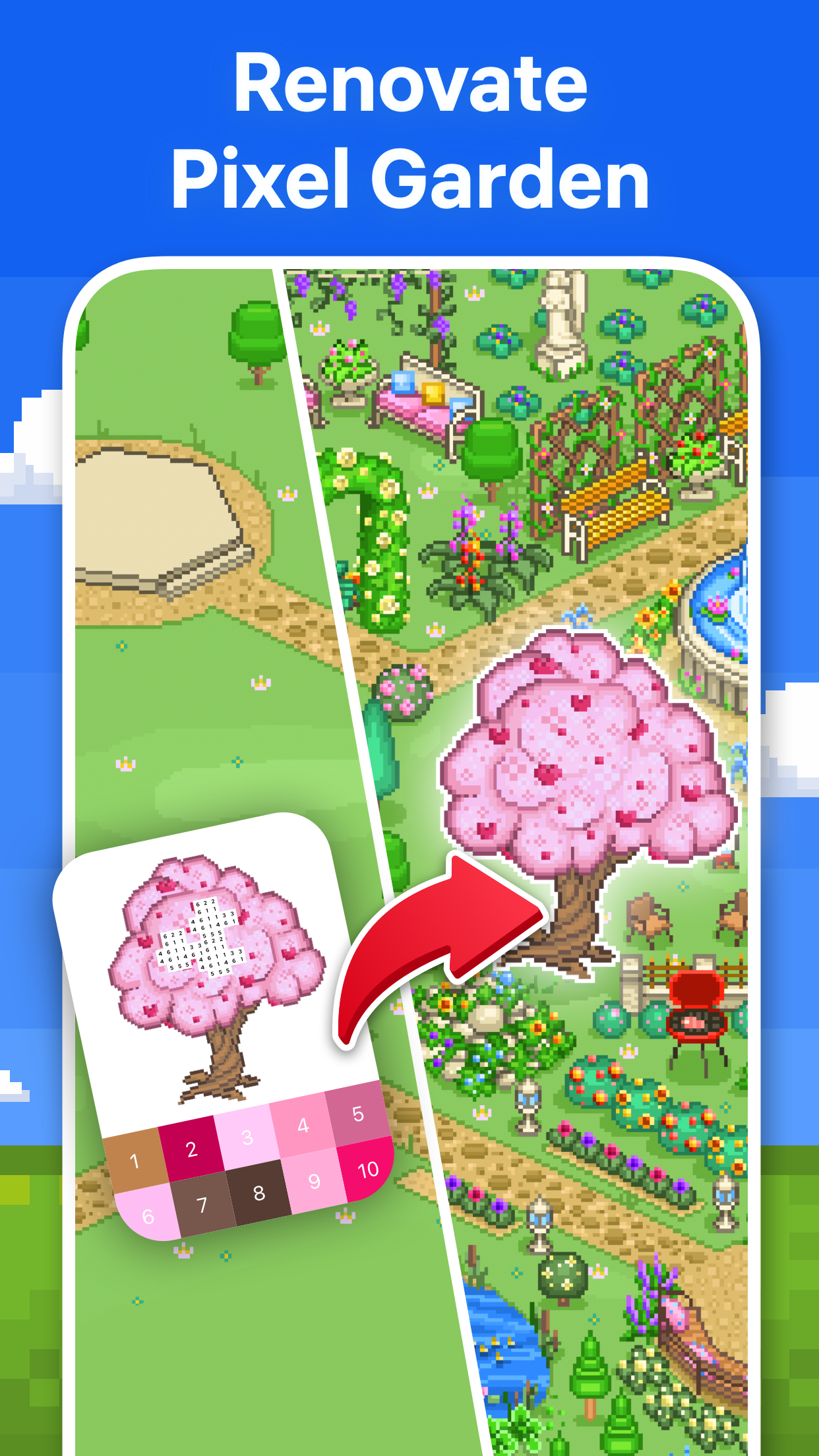 اسکرین شات 4 بازی Pixel Art - Color by Number