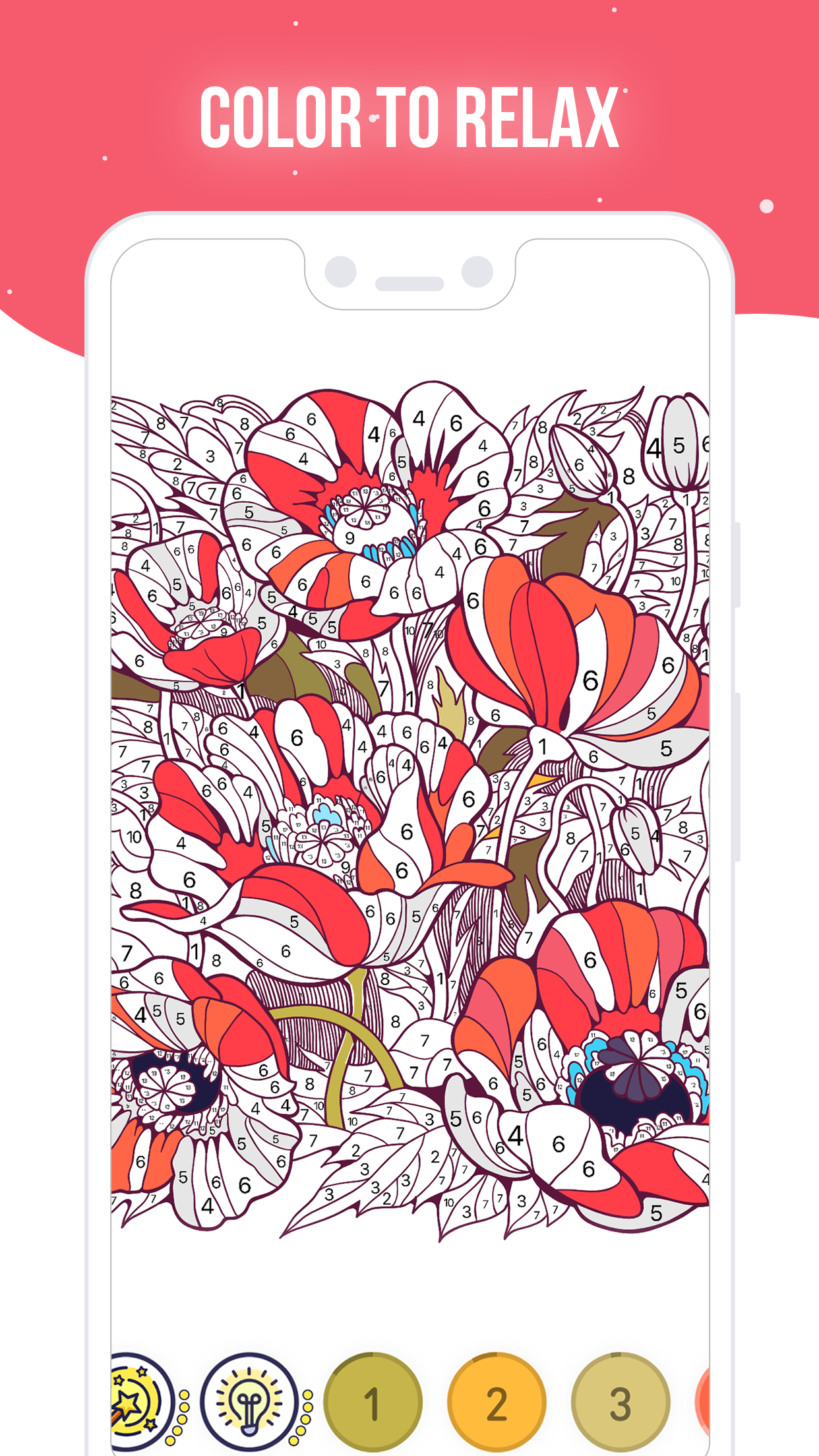 اسکرین شات 2 بازی RECOLLECT: Color by Number