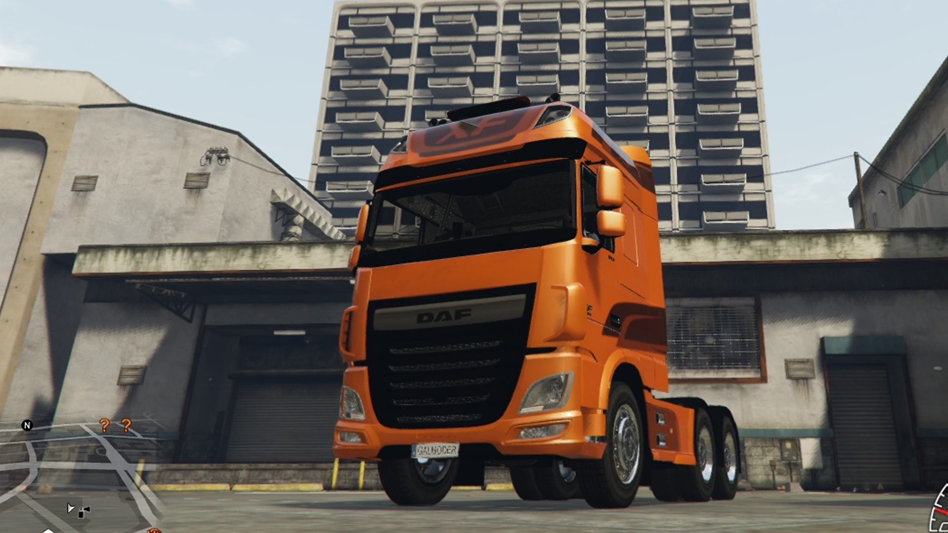 اسکرین شات 1 بازی Truck game - Euro truck driver