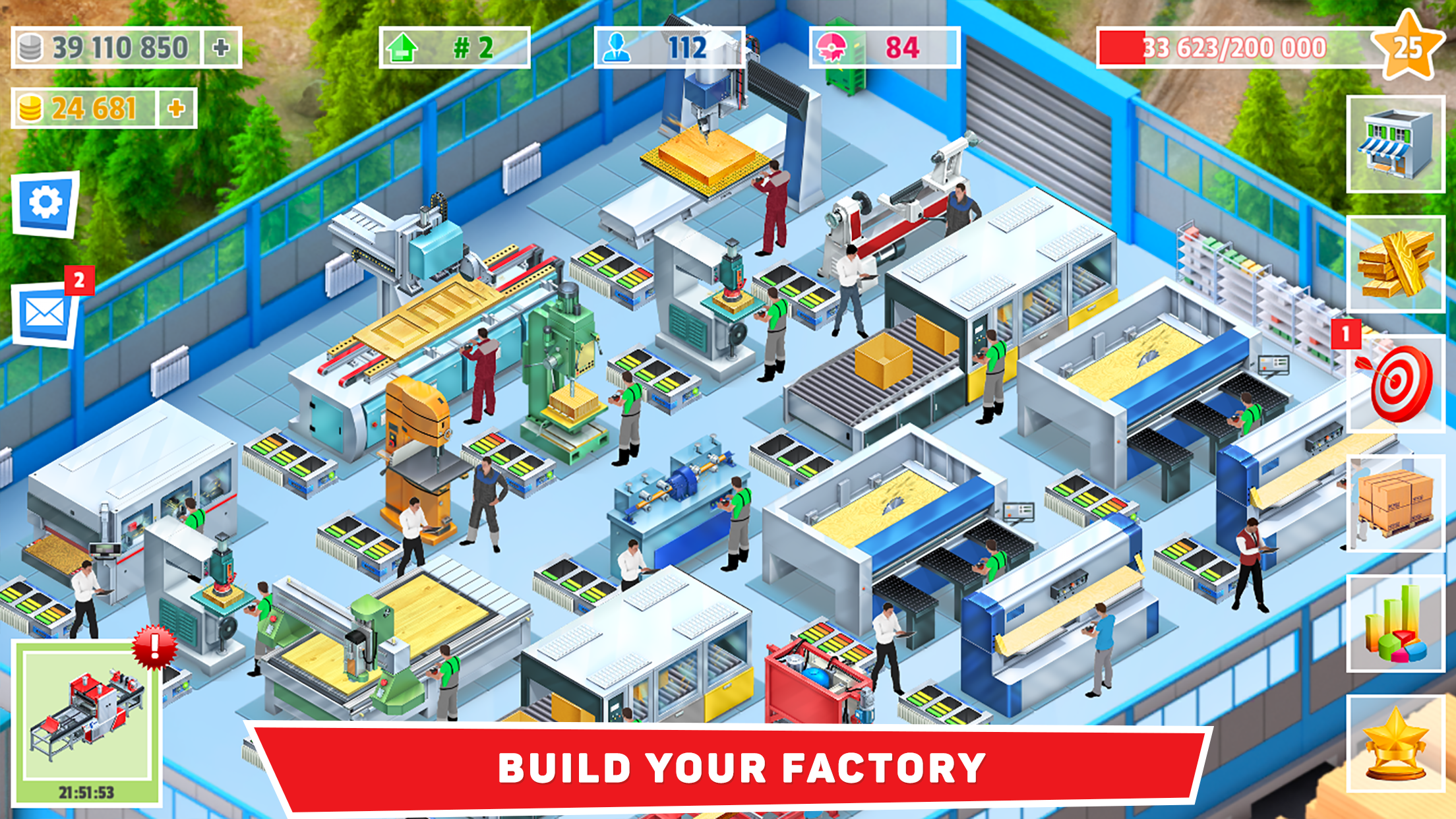 اسکرین شات 1 بازی Timber Tycoon