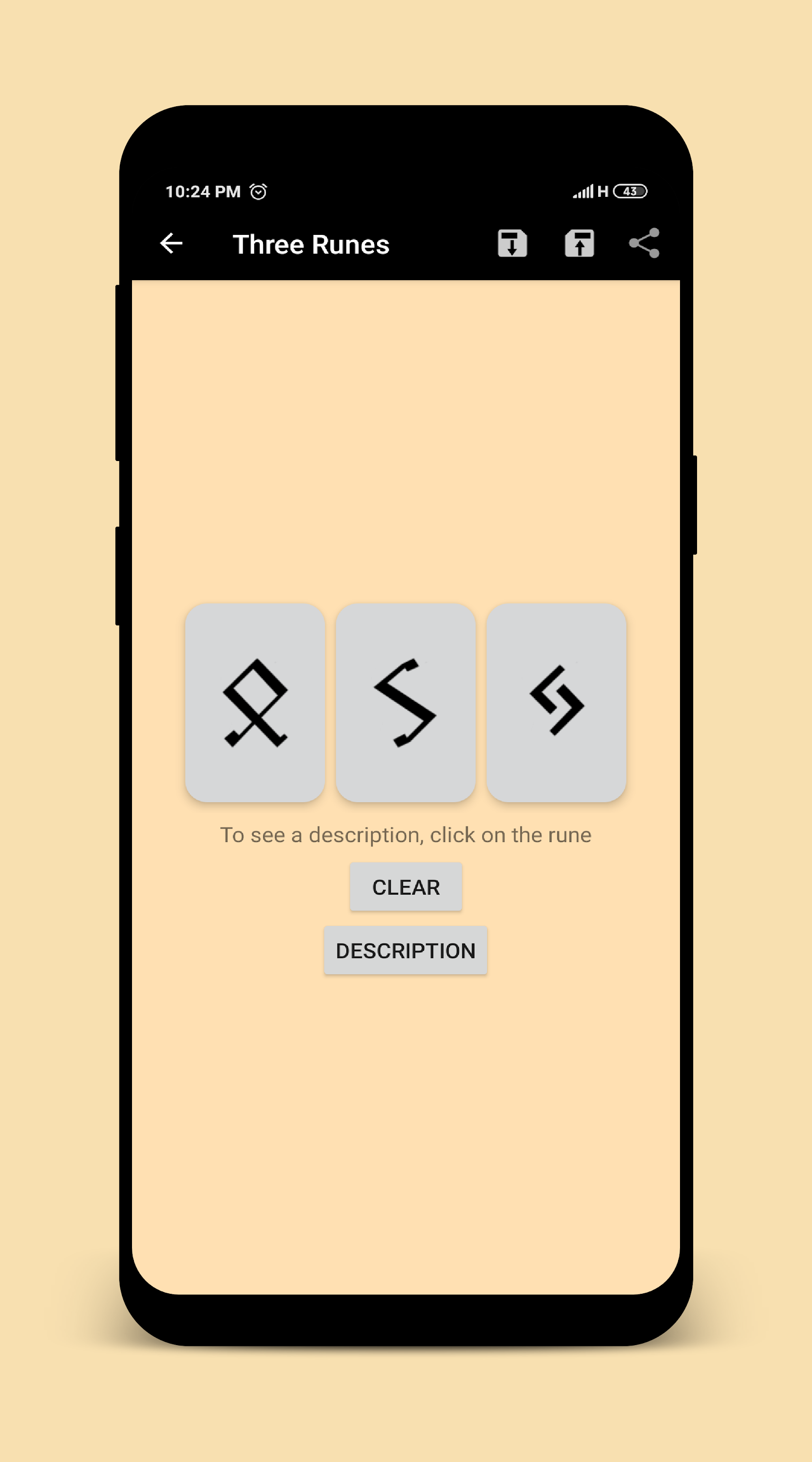 اسکرین شات 2 برنامه Odin Rune Divination