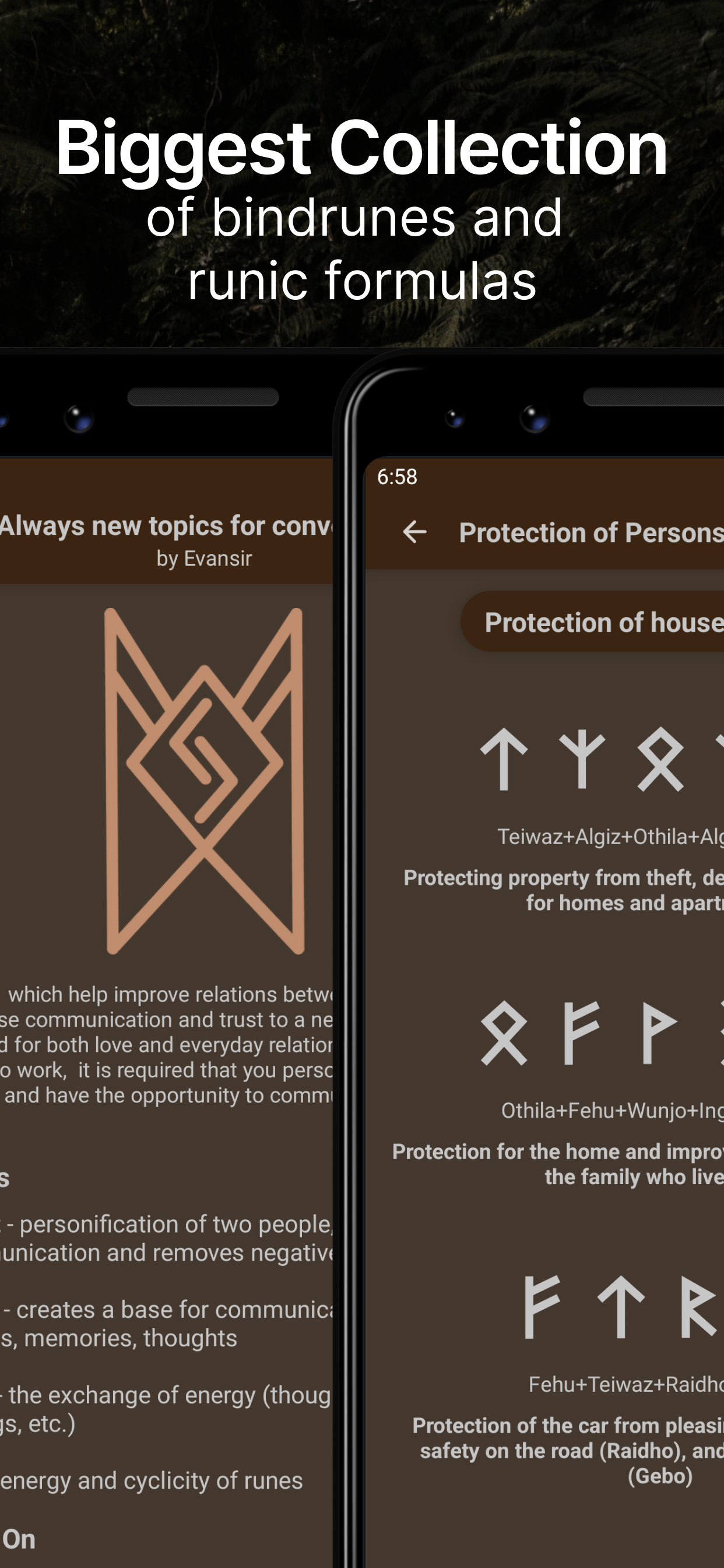 اسکرین شات 2 برنامه Runic Formulas: Runes, Amulets