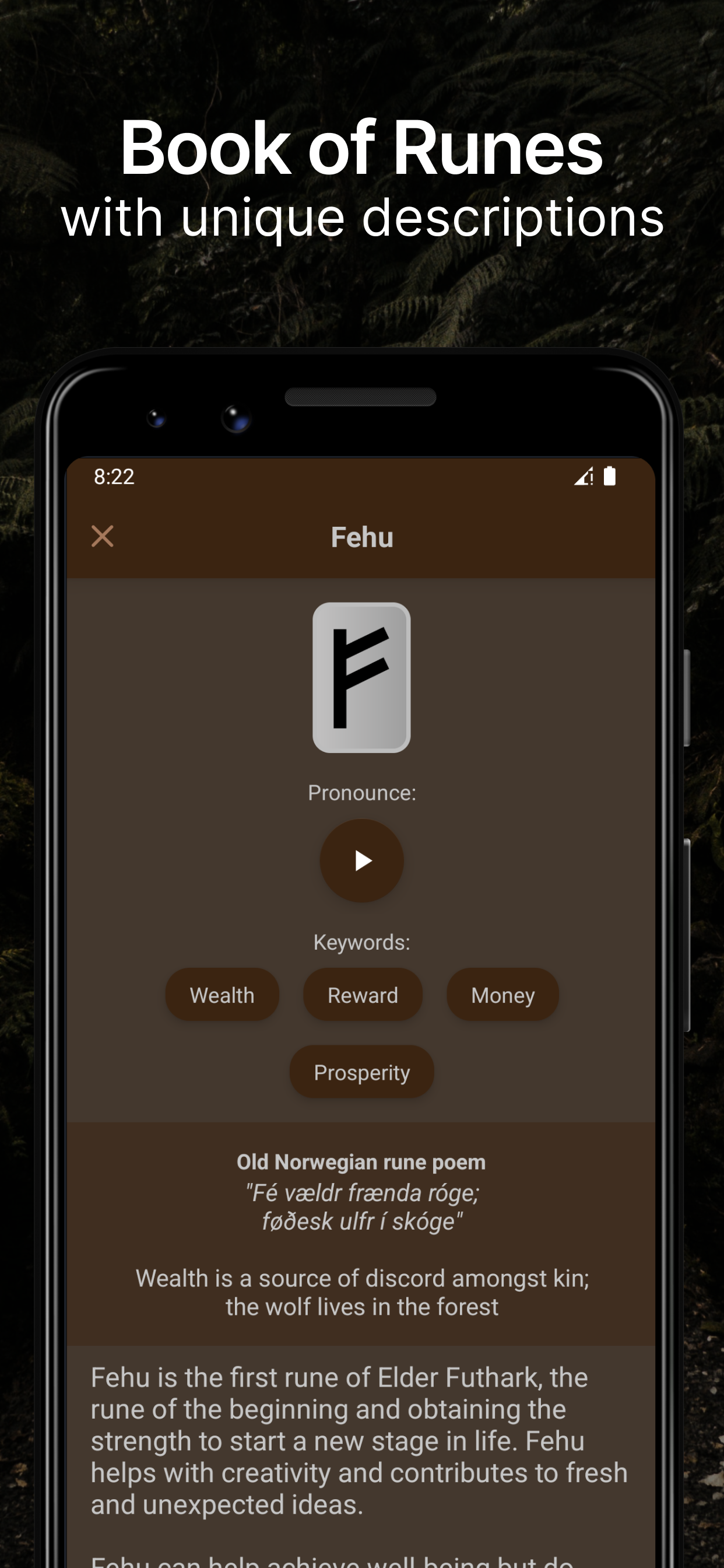 اسکرین شات 2 برنامه Runic Formulas: Runes, Amulets