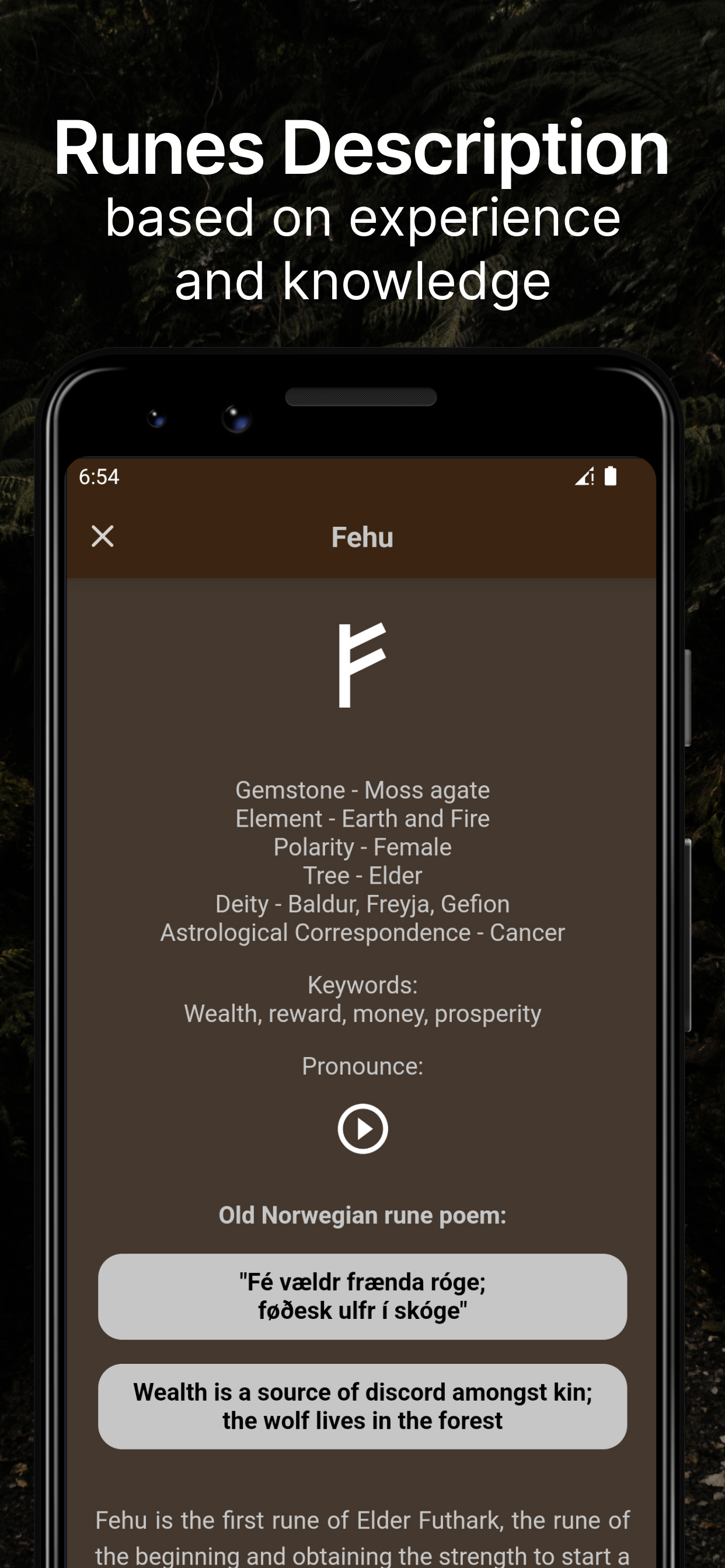 اسکرین شات 3 برنامه Runic Formulas: Runes, Amulets