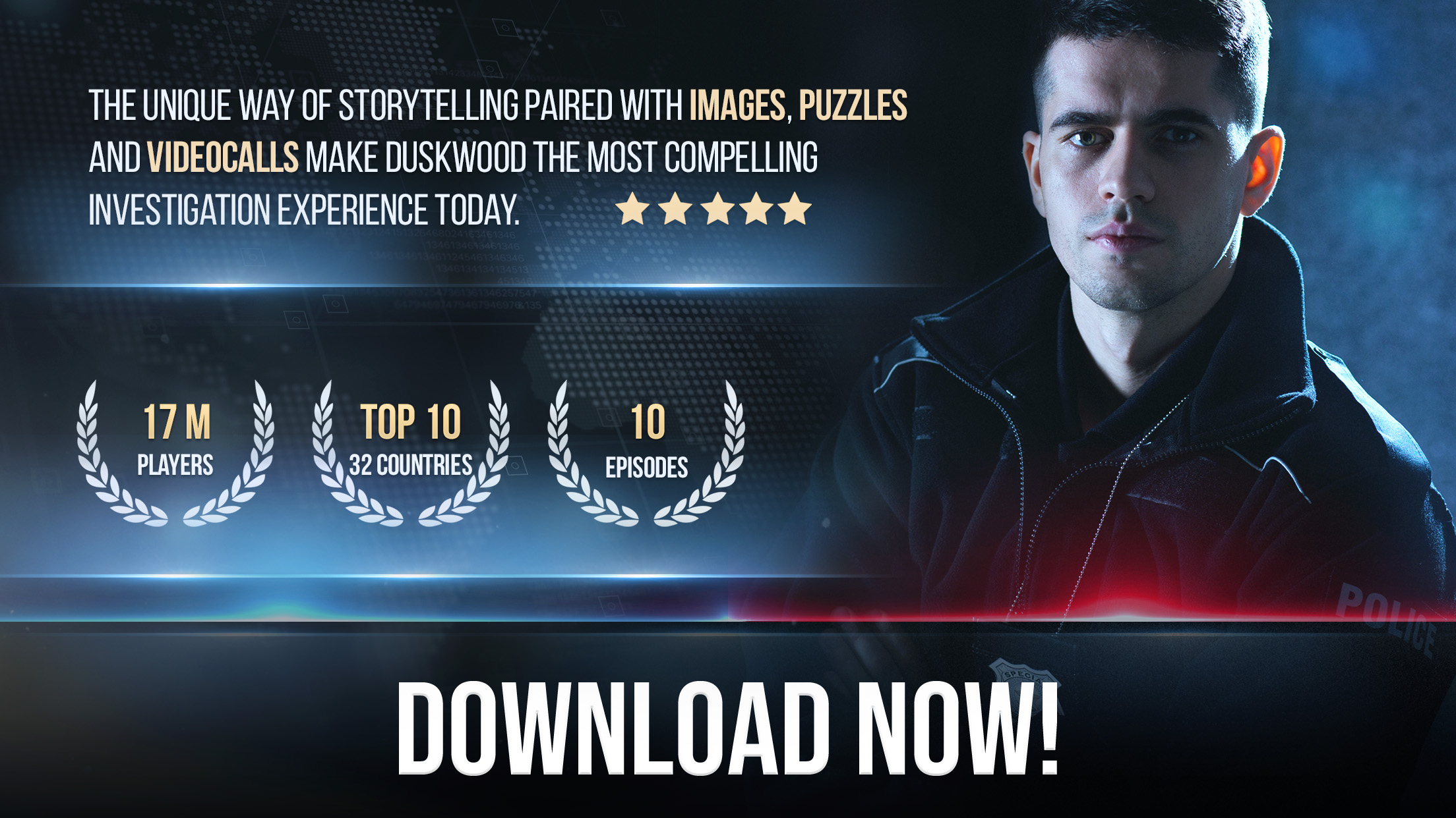 اسکرین شات 5 بازی Duskwood - Detective Story