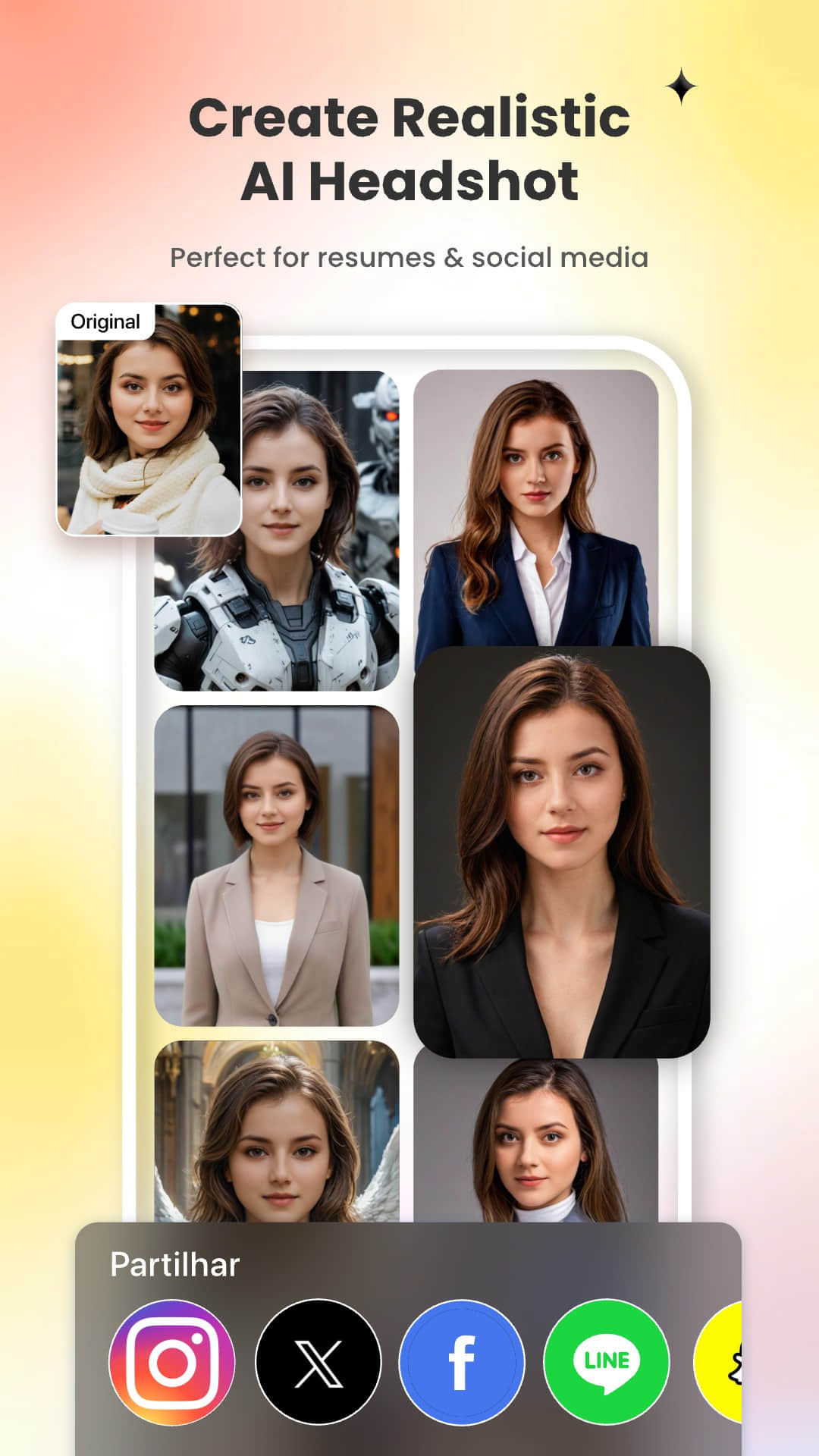 اسکرین شات 8 برنامه Fotor - AI Photo Editor