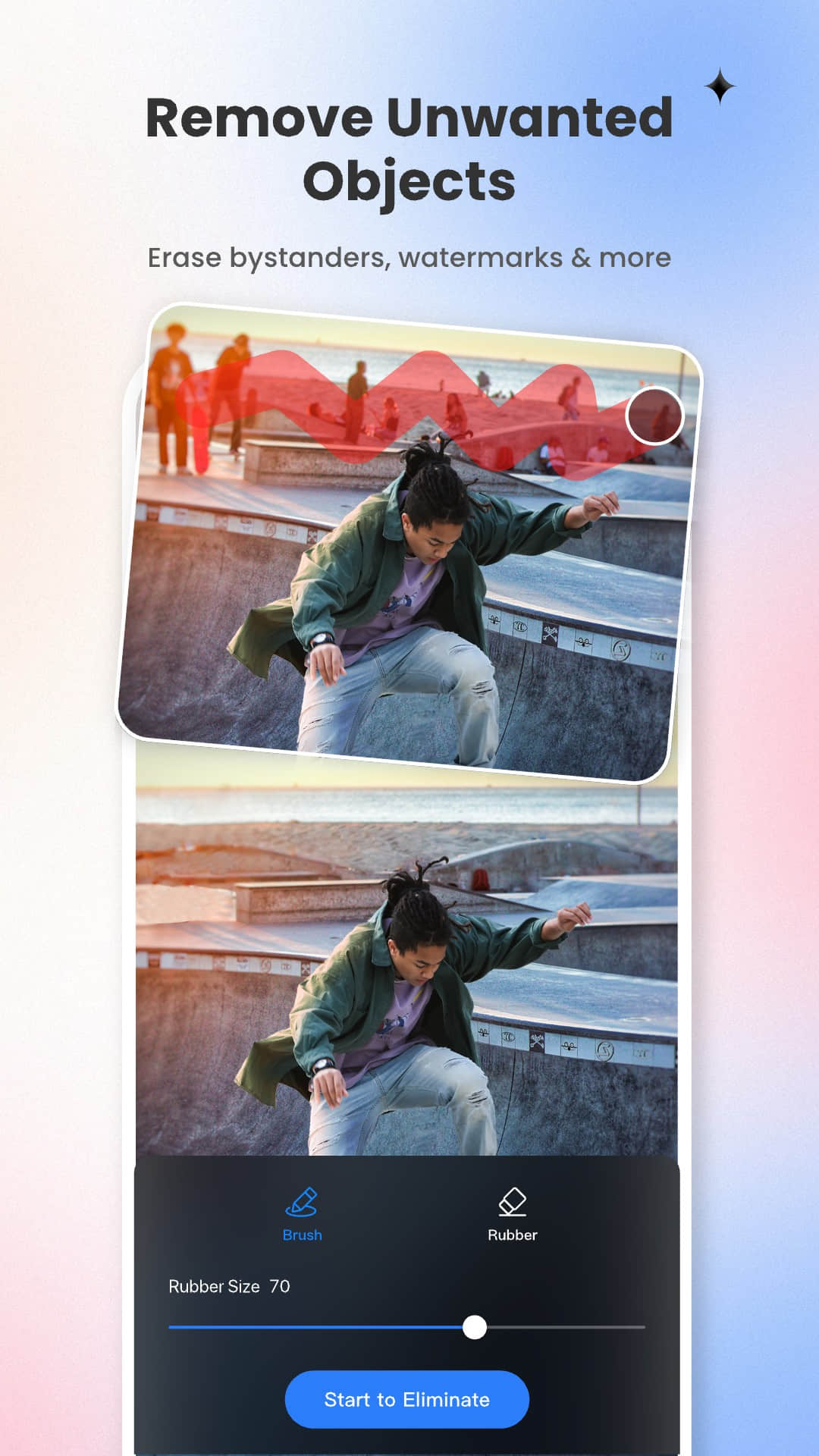 اسکرین شات 4 برنامه Fotor - AI Photo Editor