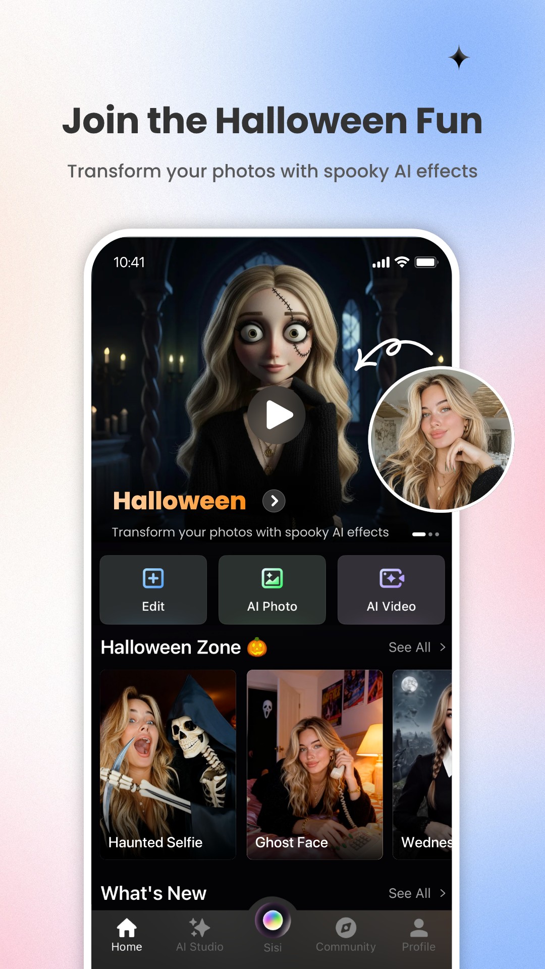 اسکرین شات 1 برنامه Fotor - AI Agent Photo Editor
