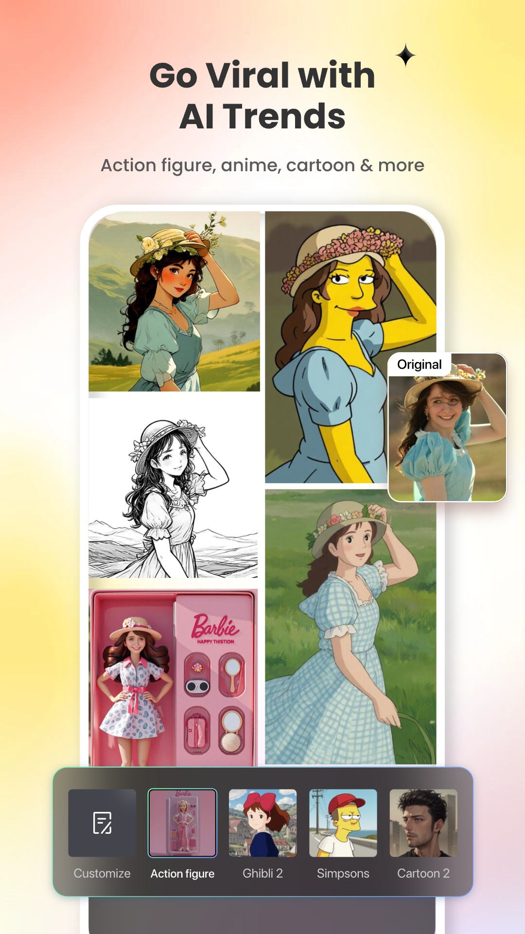 اسکرین شات 2 برنامه Fotor - AI Photo Editor
