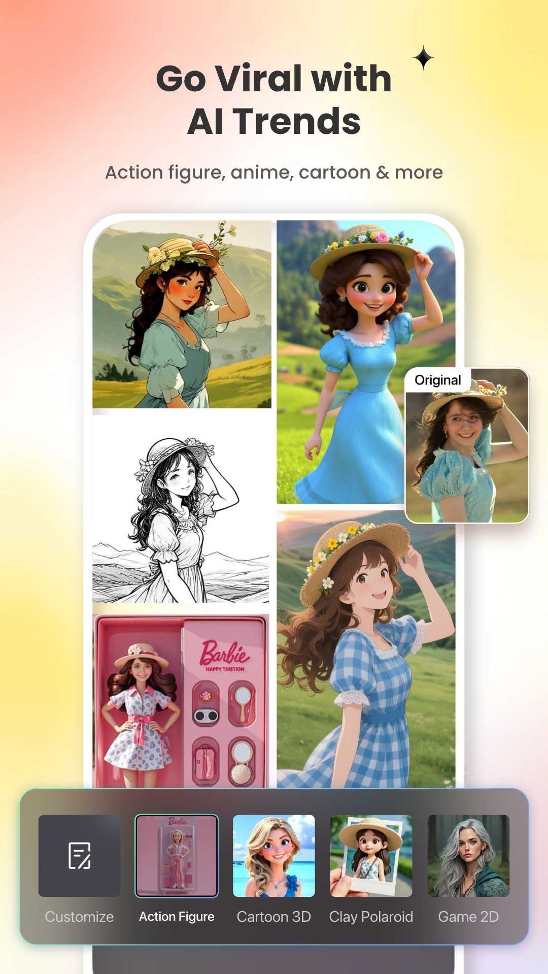 اسکرین شات 4 برنامه Fotor - AI Agent Photo Editor