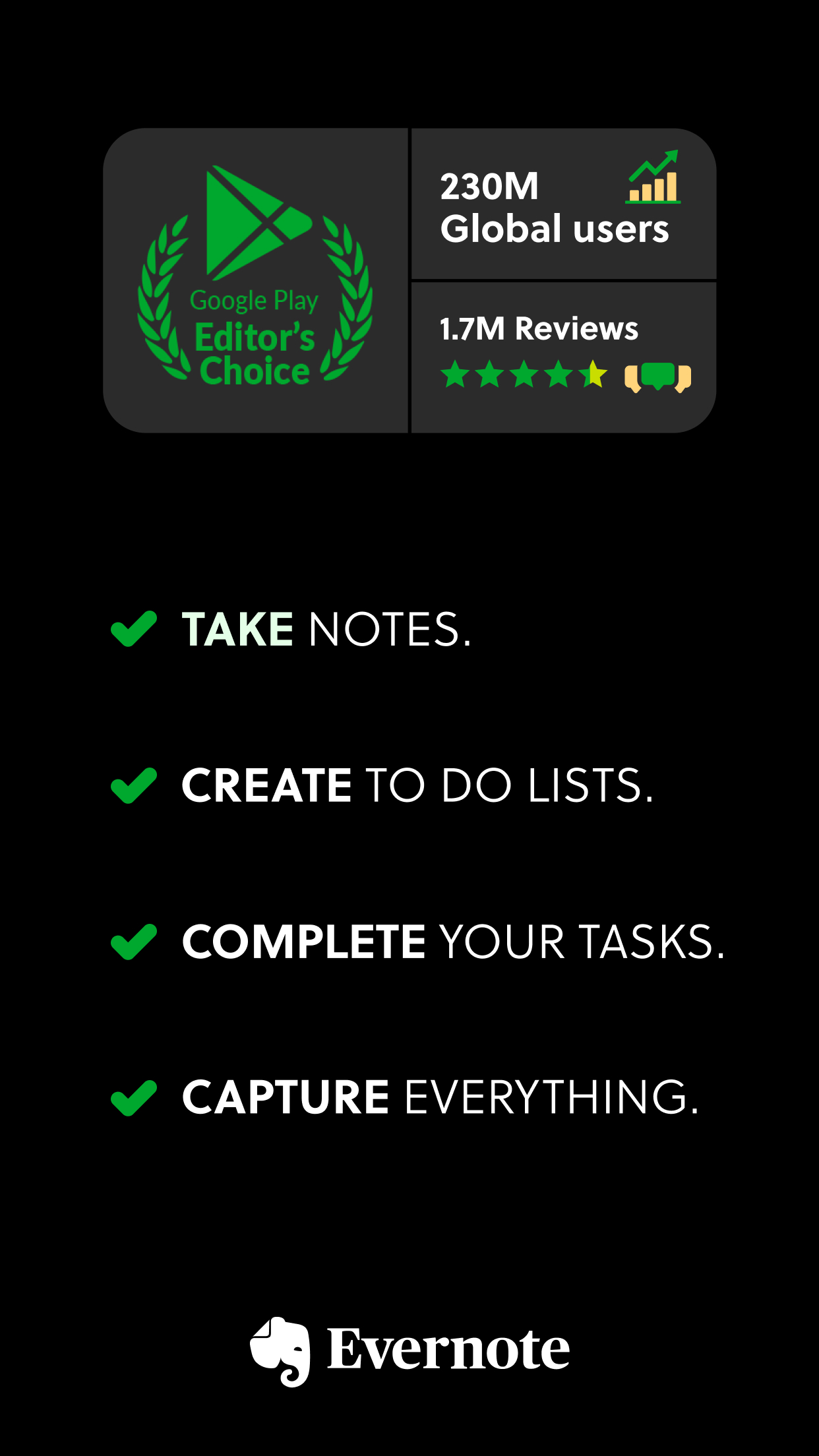 اسکرین شات 1 برنامه Evernote - Note Organizer