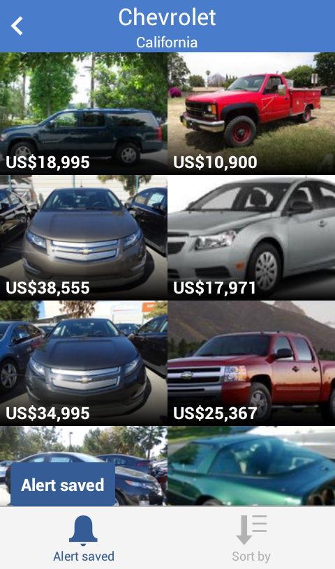 اسکرین شات 3 برنامه Search for used cars to buy