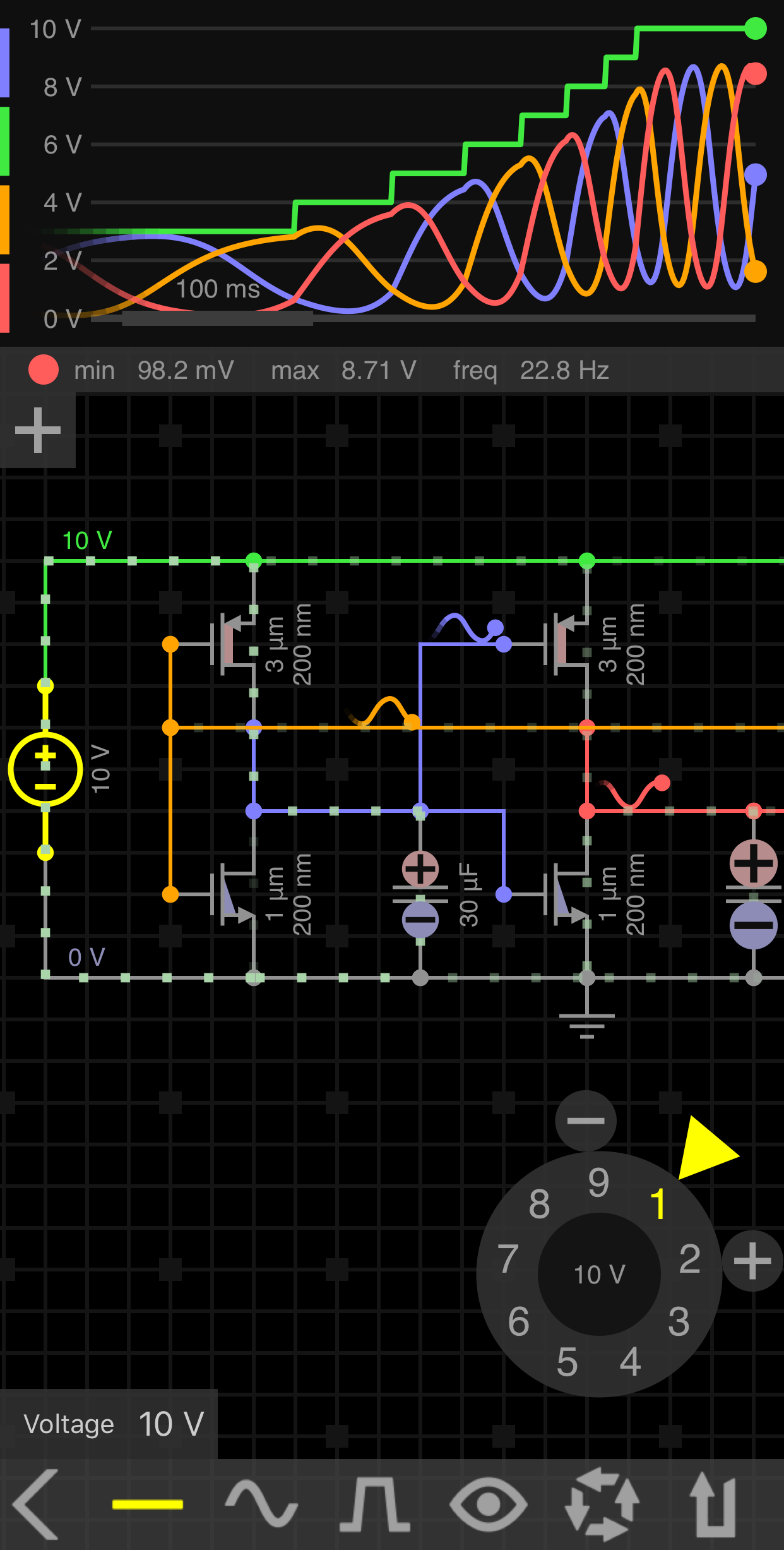 اسکرین شات 5 برنامه EveryCircuit