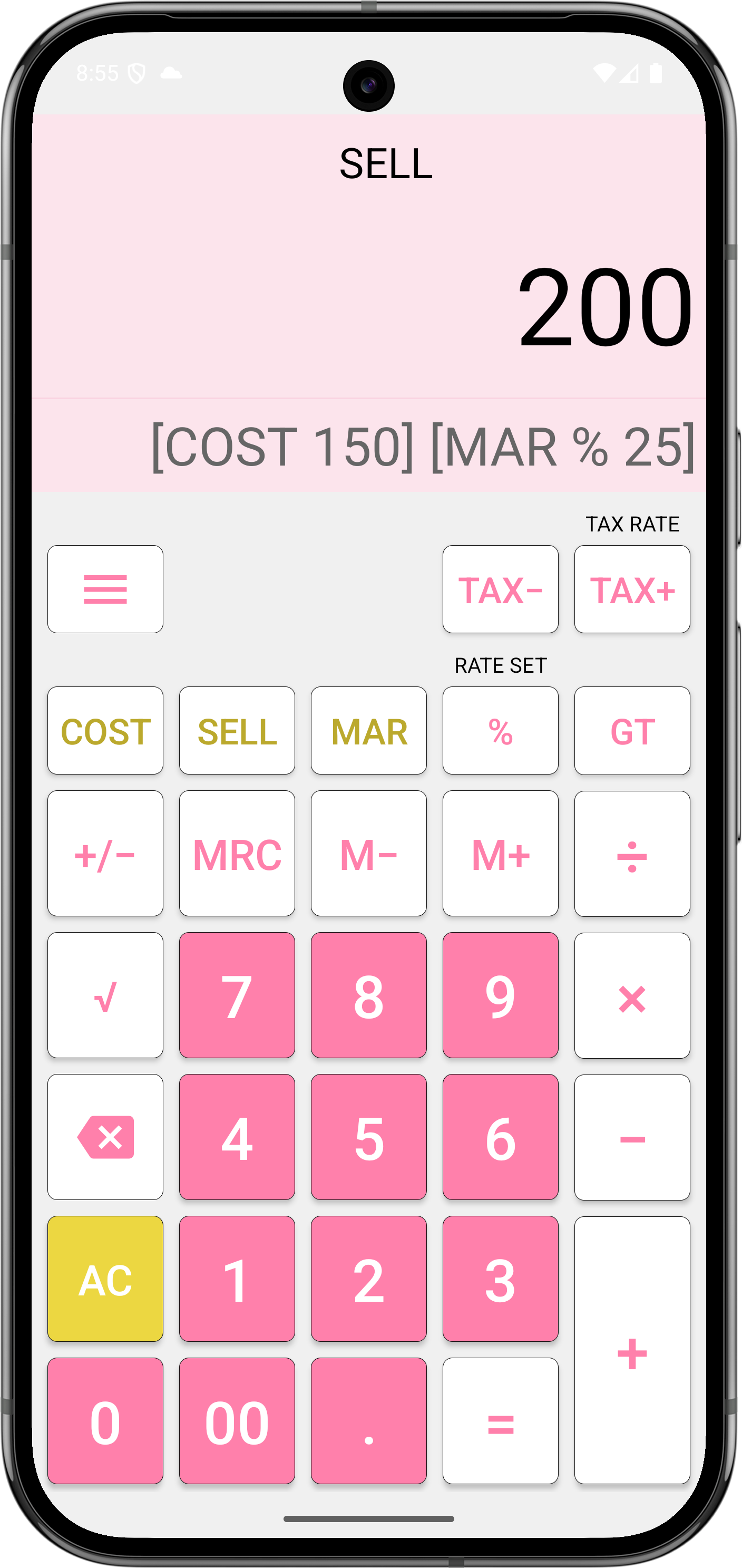 اسکرین شات 4 برنامه Simple Calculator - SimpleCalc