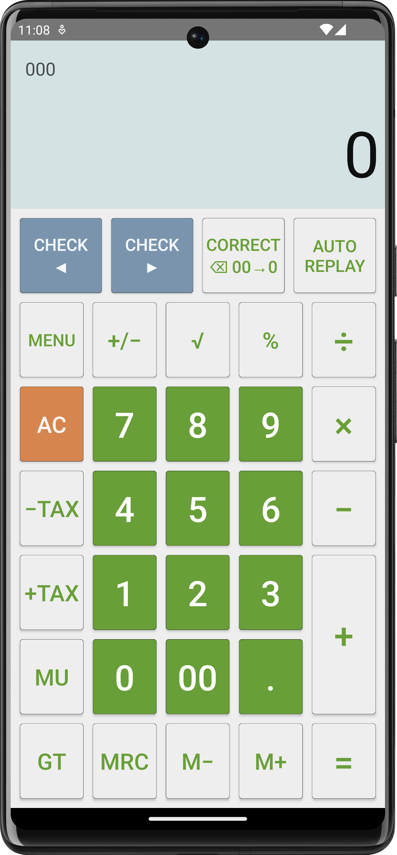 اسکرین شات 3 برنامه CITIZEN Calculator