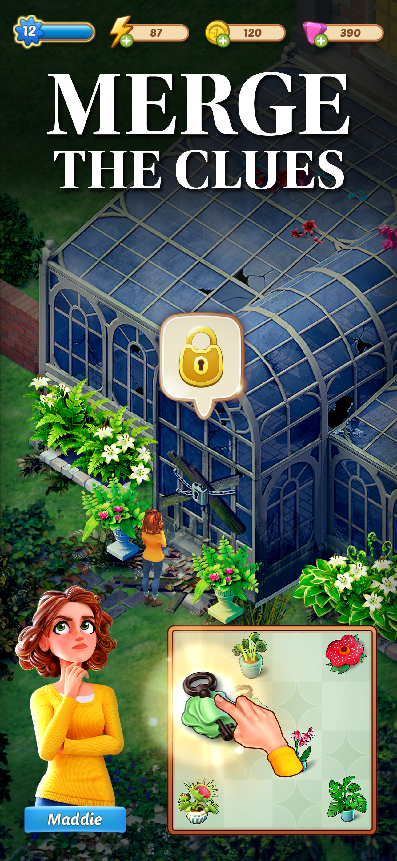 اسکرین شات 2 بازی Merge Mansion: Mystery & Story