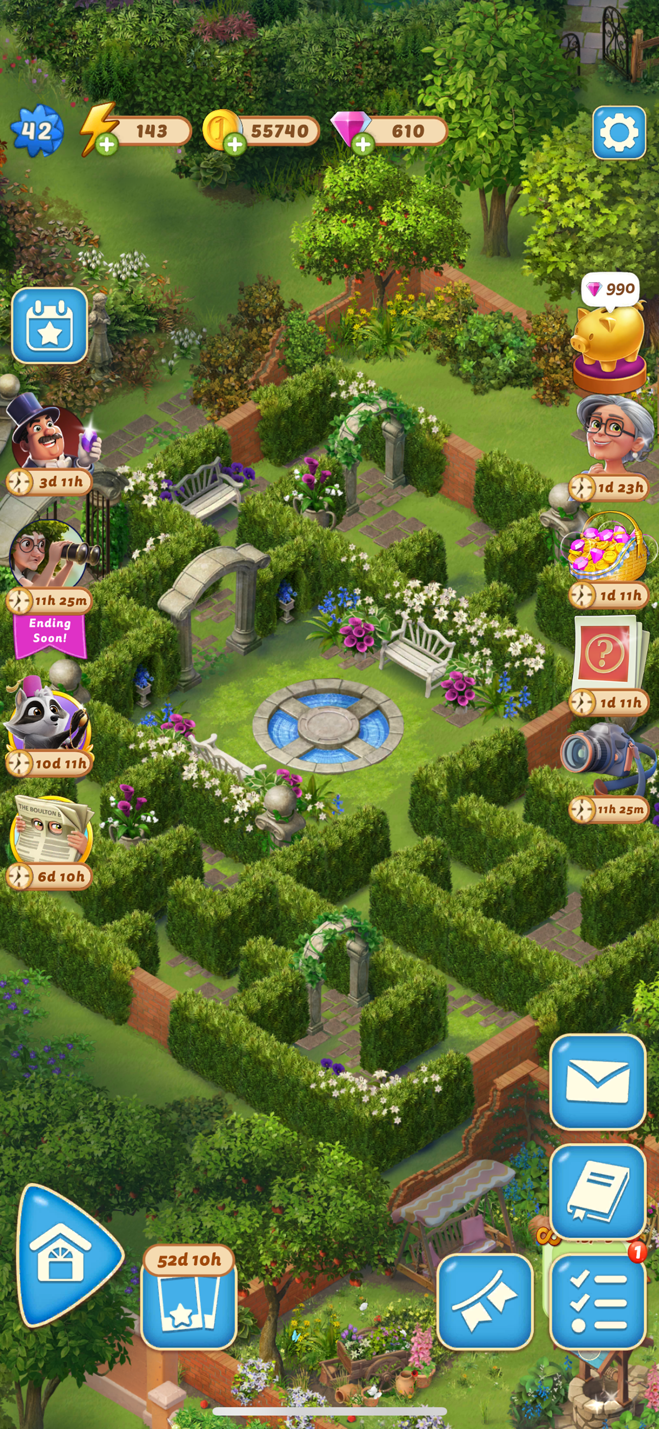 اسکرین شات 6 بازی Merge Mansion: Mystery & Story