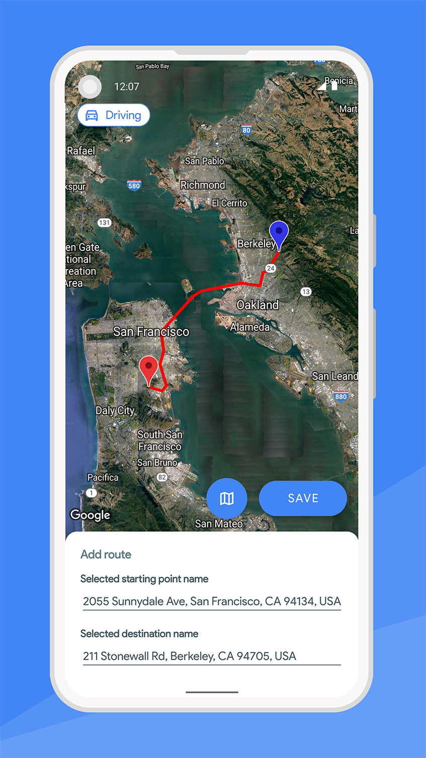 اسکرین شات 7 برنامه Fake GPS Location - Joystick and Routes