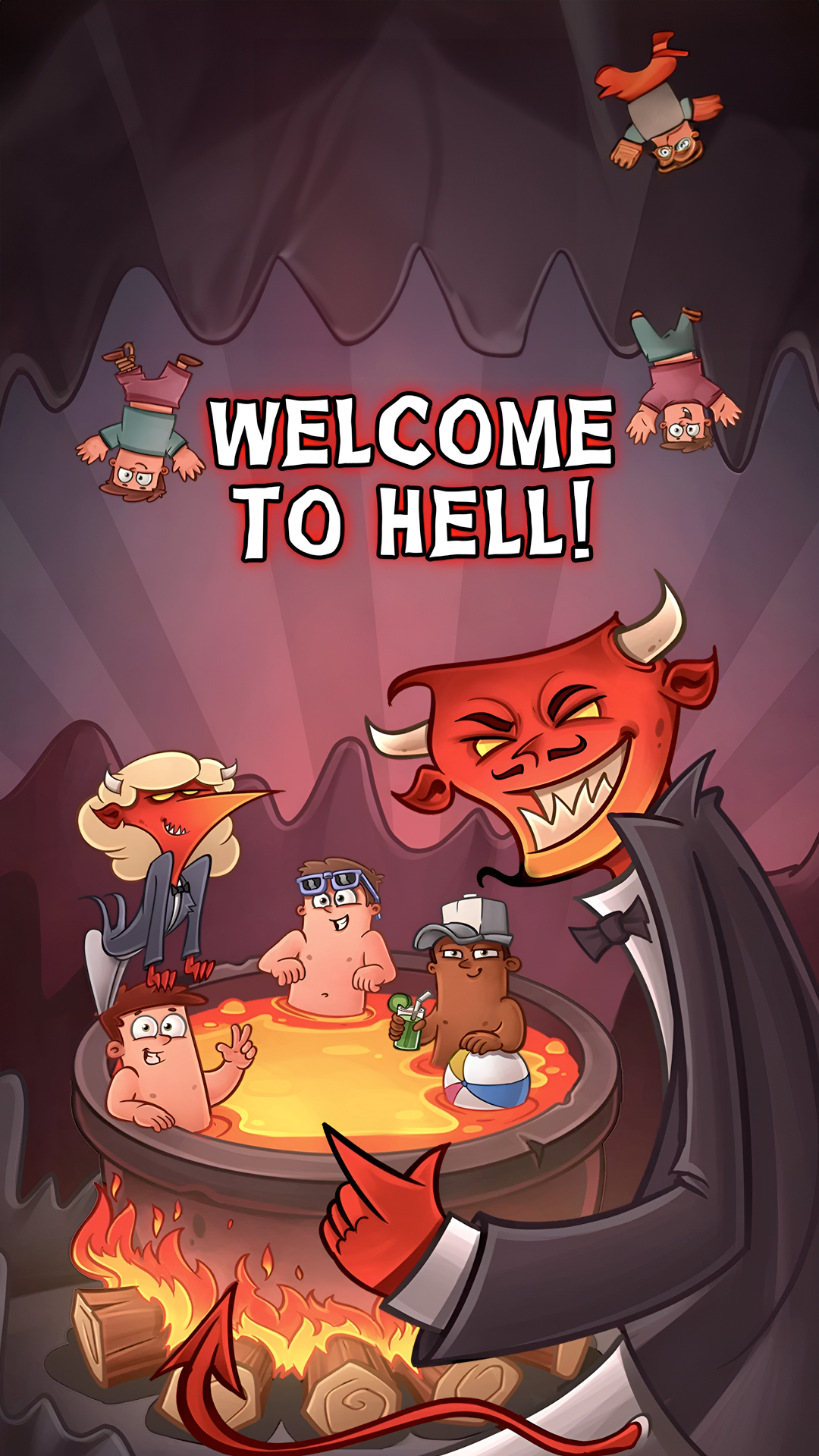 اسکرین شات 1 بازی Idle Evil Clicker: Hell Tap