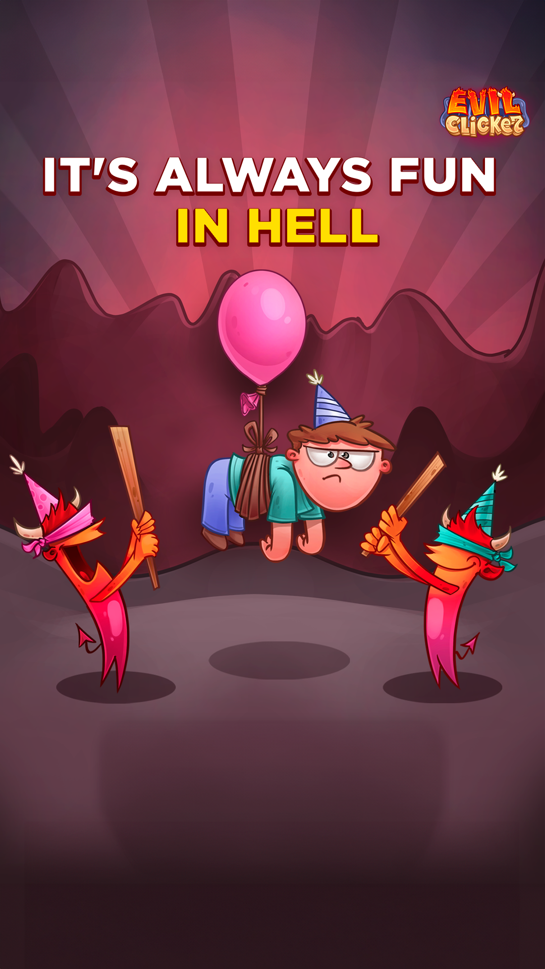 اسکرین شات 3 بازی Idle Evil Clicker: Hell Tap