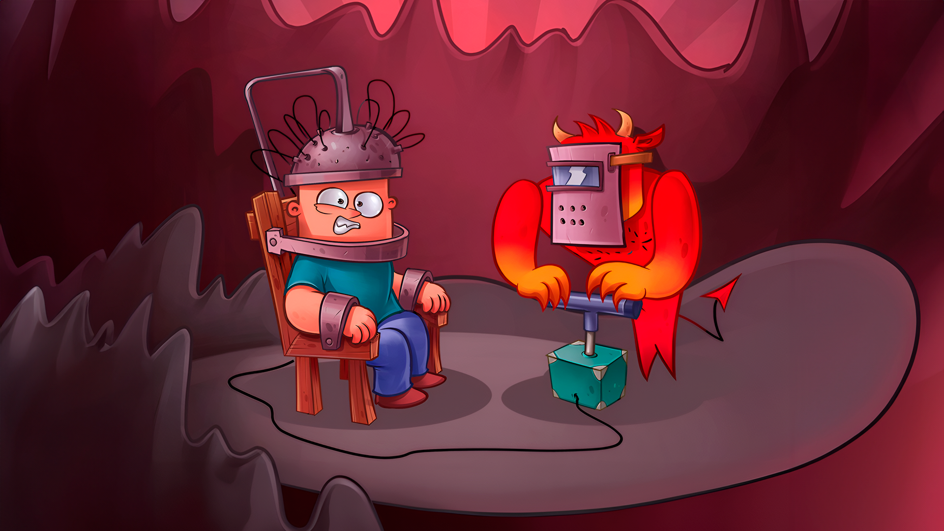 اسکرین شات 7 بازی Idle Evil Clicker: Hell Tap