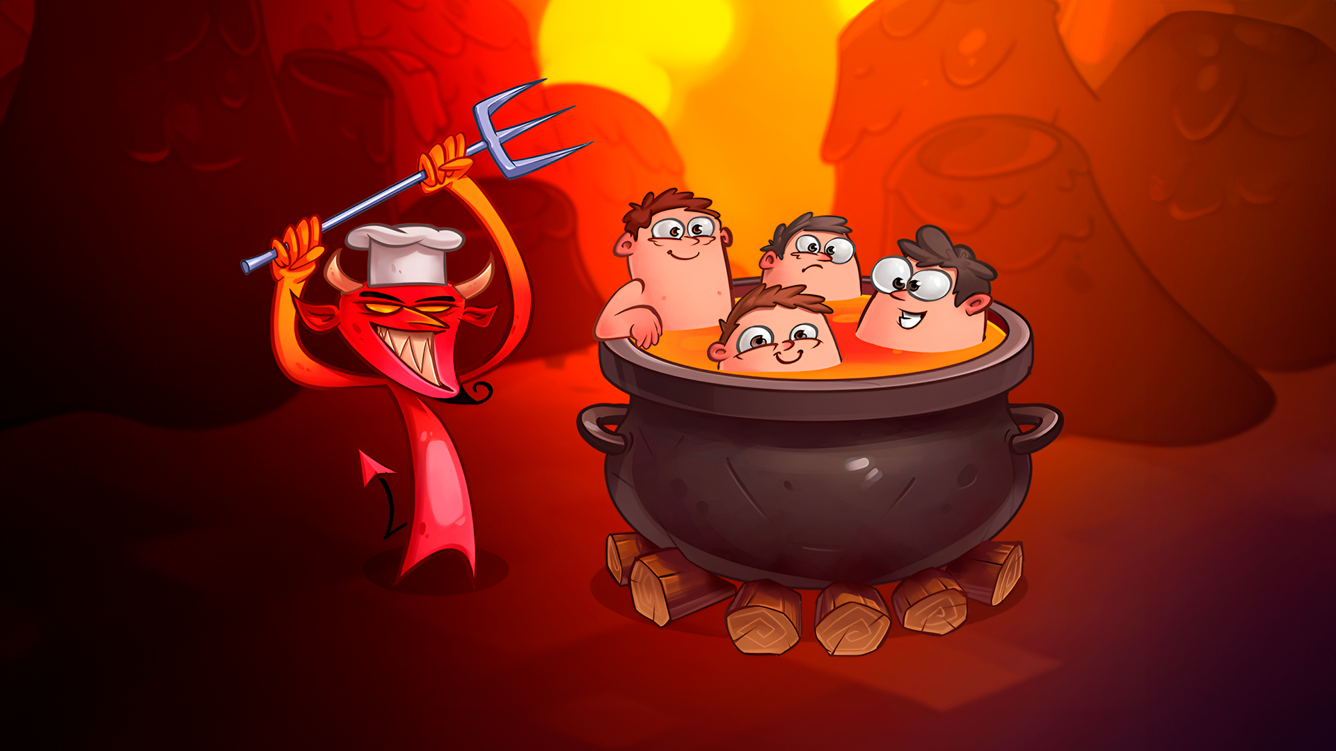 اسکرین شات 6 بازی Idle Evil Clicker: Hell Tap