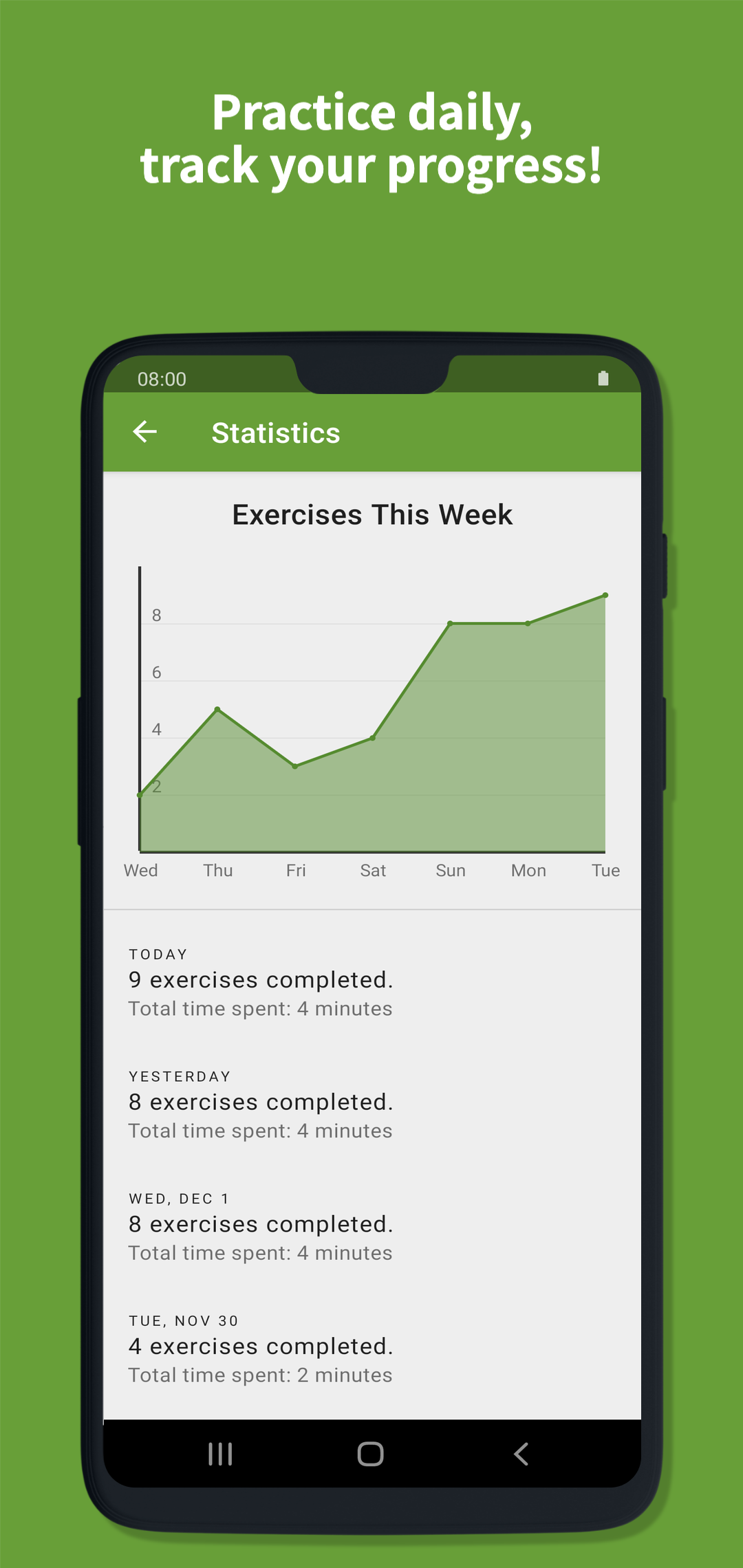 اسکرین شات 8 برنامه Perfect Ear: Music & Rhythm