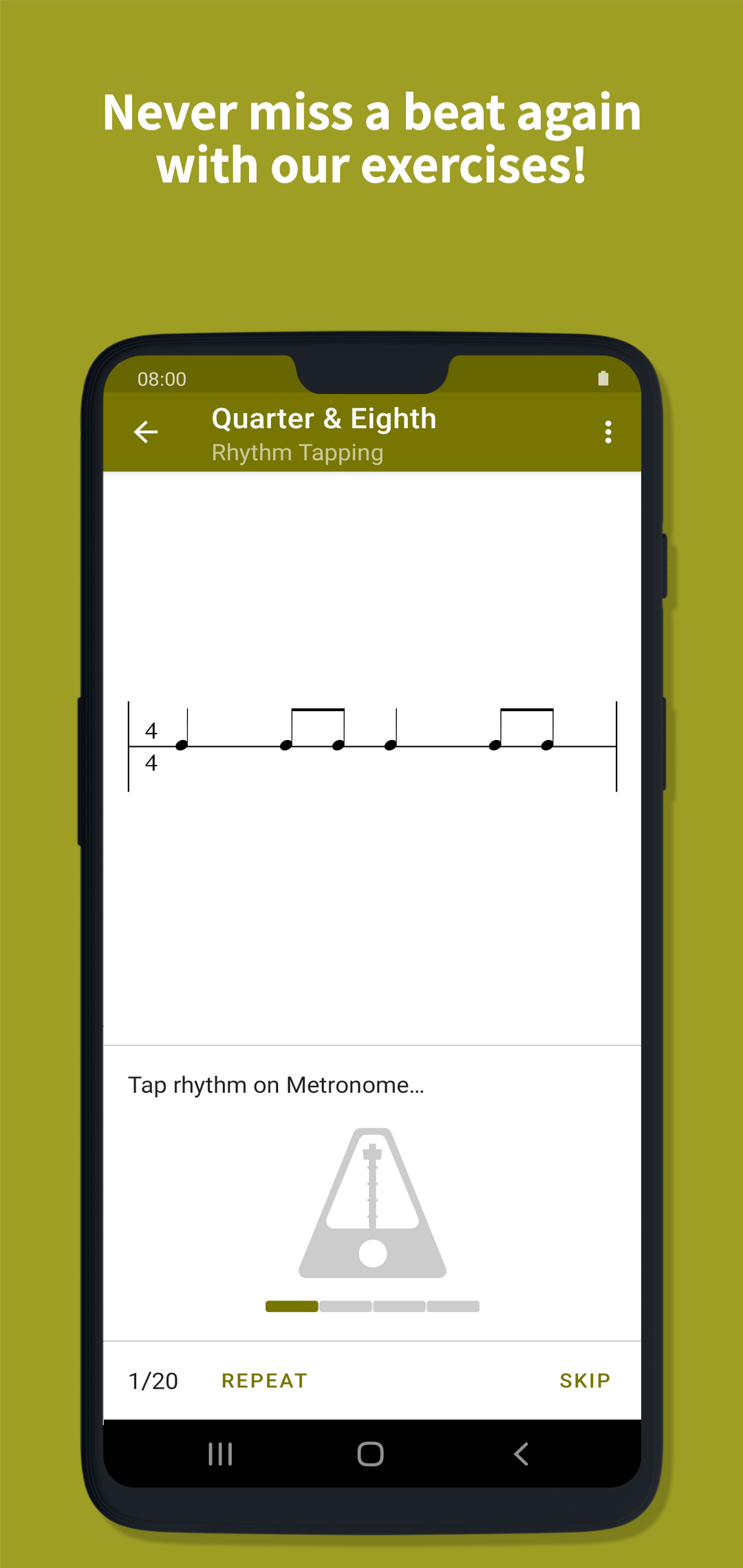 اسکرین شات 3 برنامه Perfect Ear: Music & Rhythm