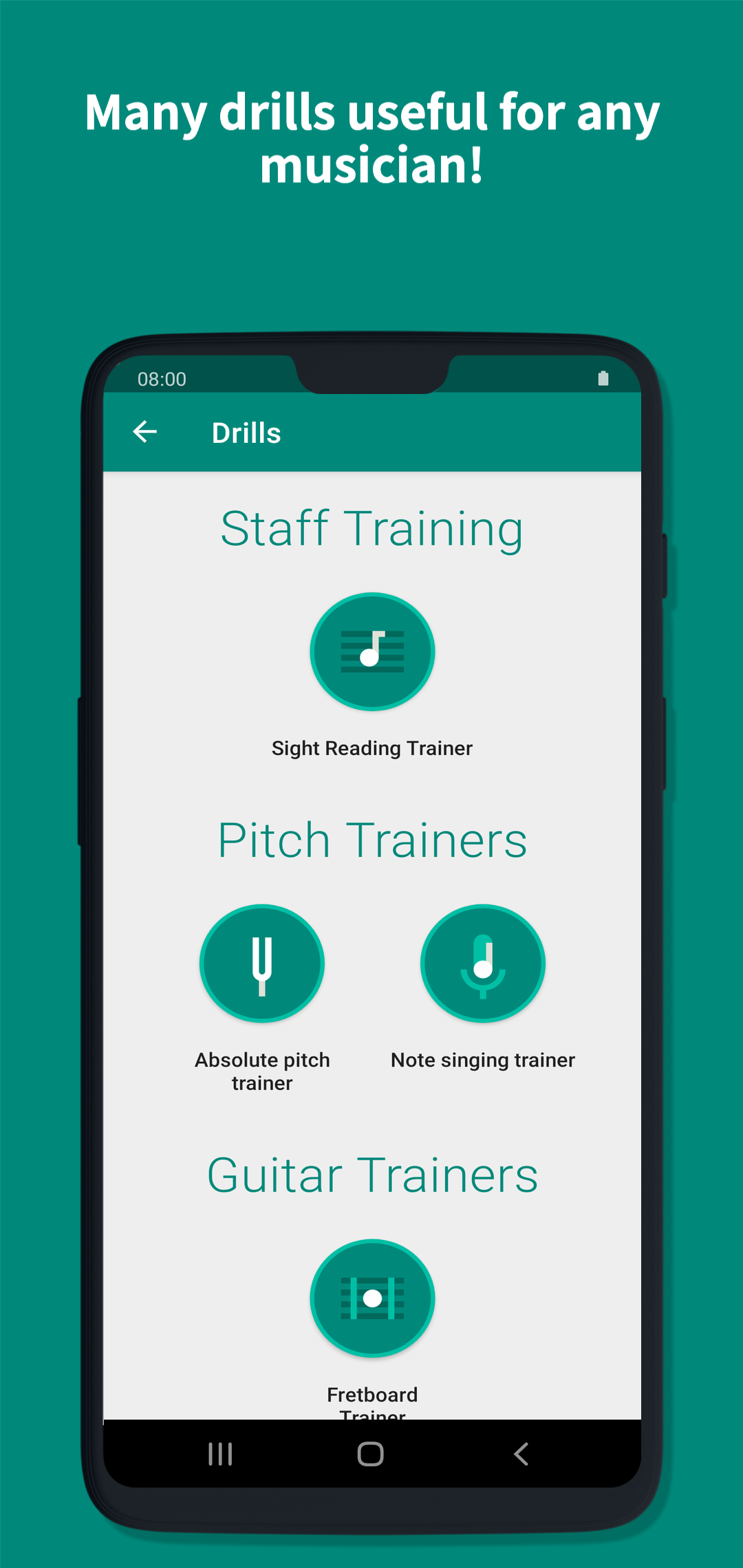 اسکرین شات 5 برنامه Perfect Ear: Music & Rhythm