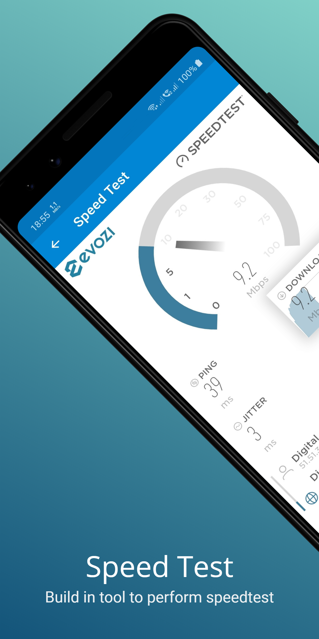اسکرین شات 8 برنامه Network Speed - Speed Meter