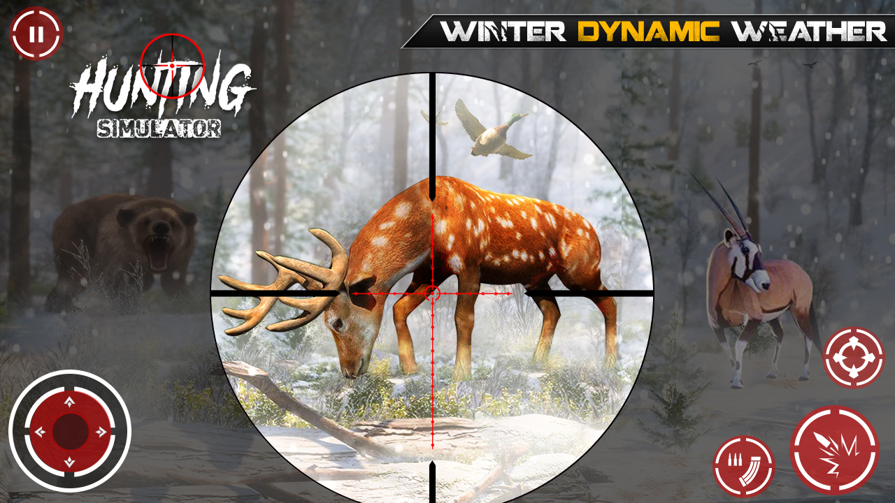 اسکرین شات 5 برنامه Dinosaur Hunting Gun Games