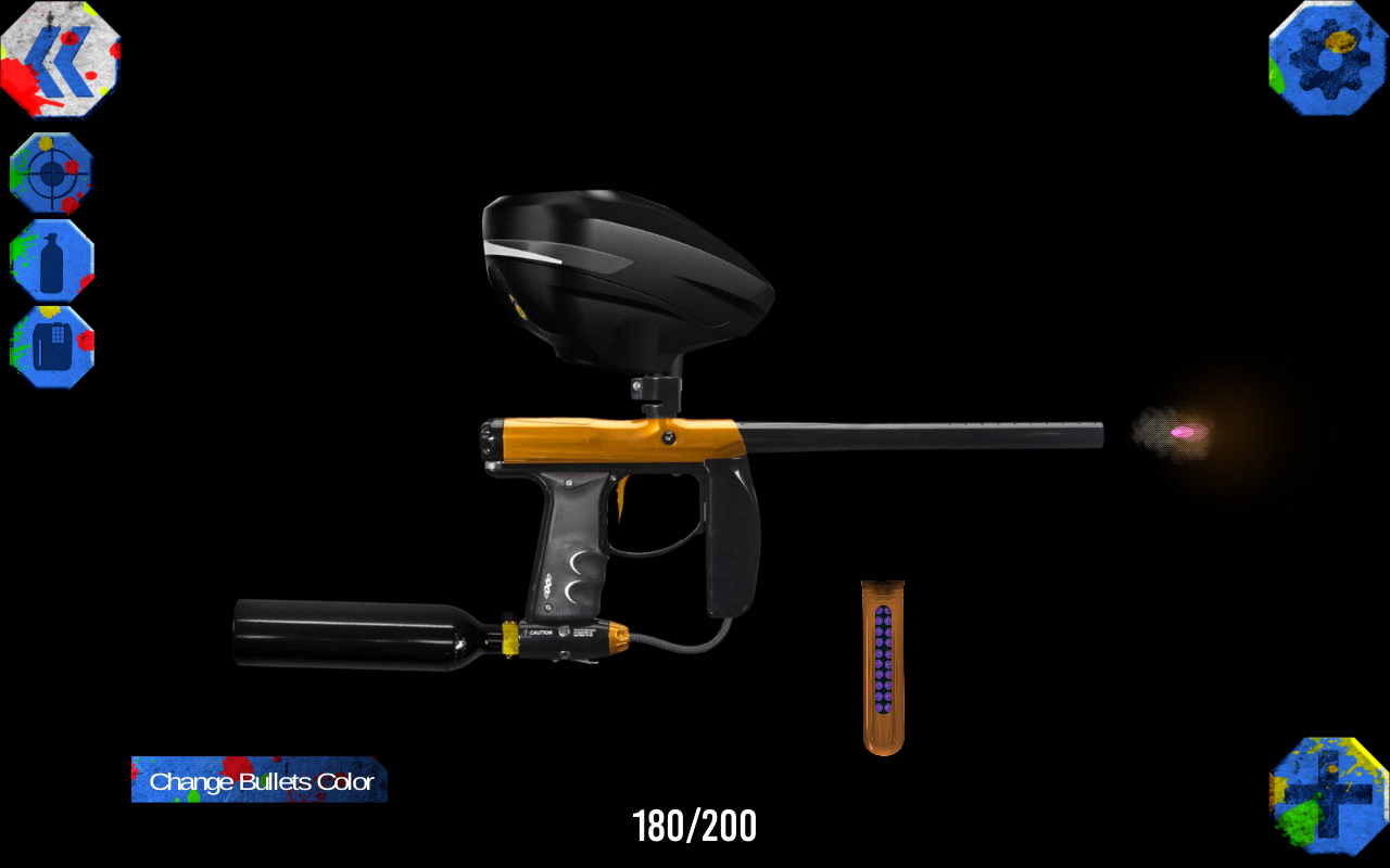 اسکرین شات 5 بازی Paintball Gun Sounds Simulator