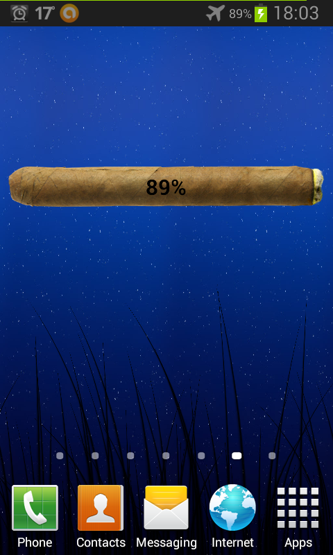 اسکرین شات 7 برنامه Cigarette Battery