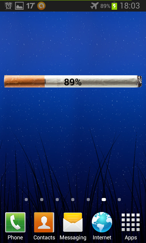 اسکرین شات 5 برنامه Cigarette Battery
