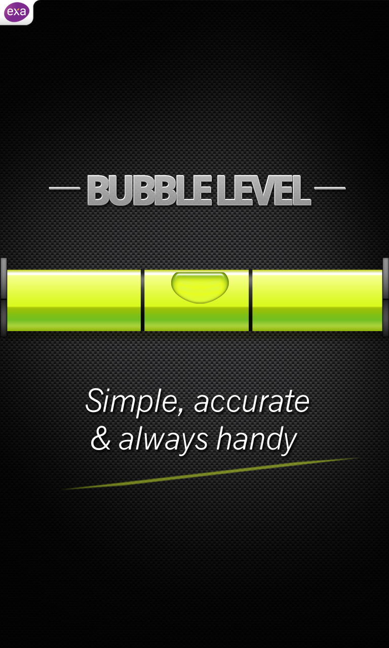 اسکرین شات 1 برنامه Pocket Bubble Level