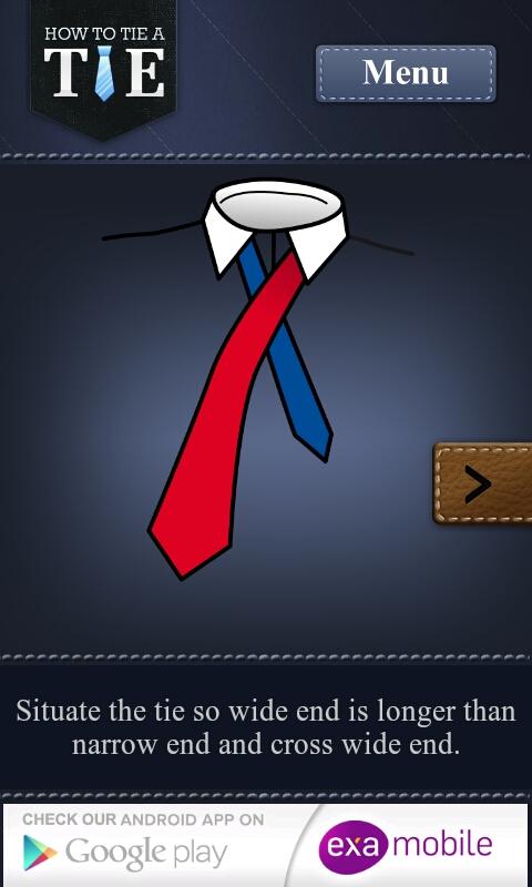 اسکرین شات 4 برنامه Tie a Tie