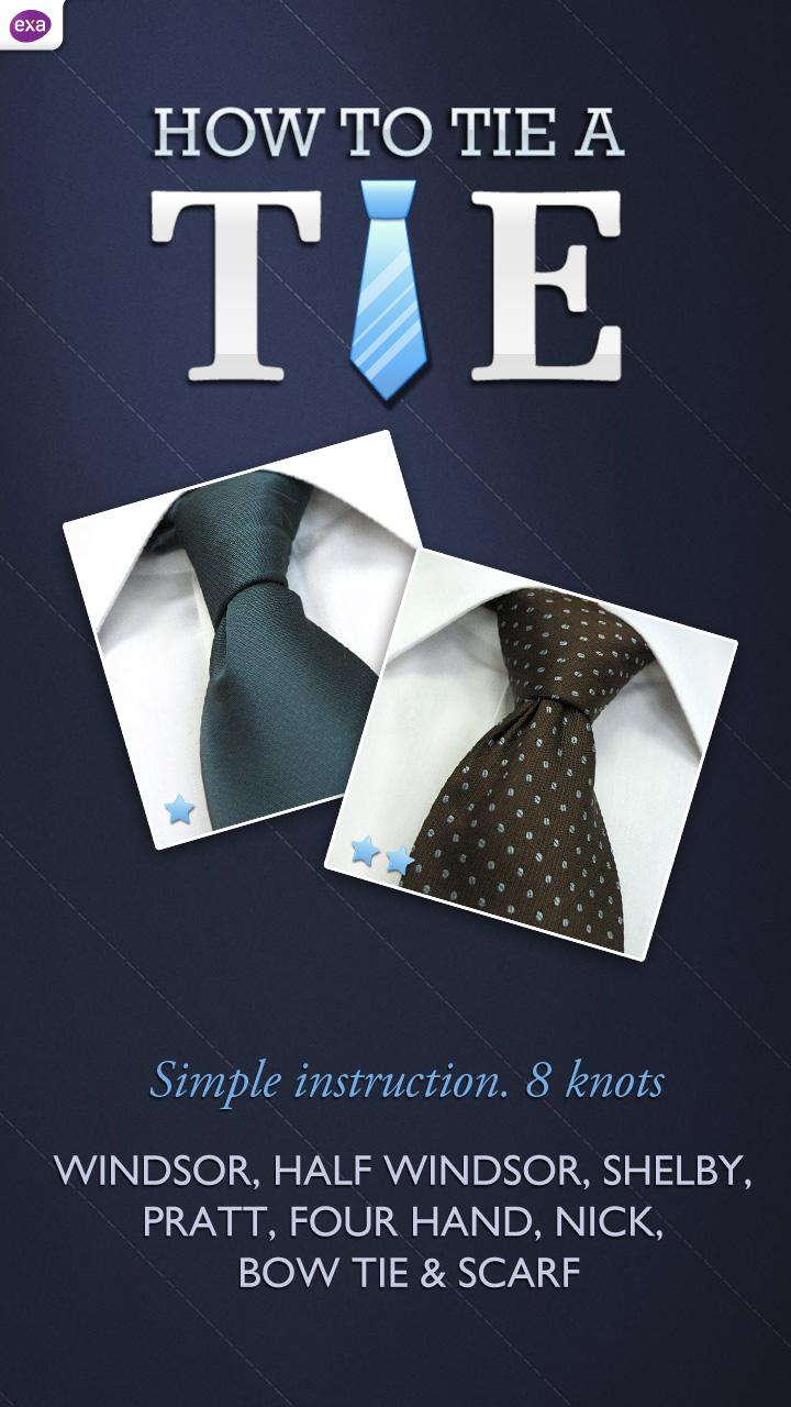 اسکرین شات 1 برنامه Tie a Tie