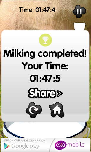 اسکرین شات 3 برنامه Milk the Mad Cow