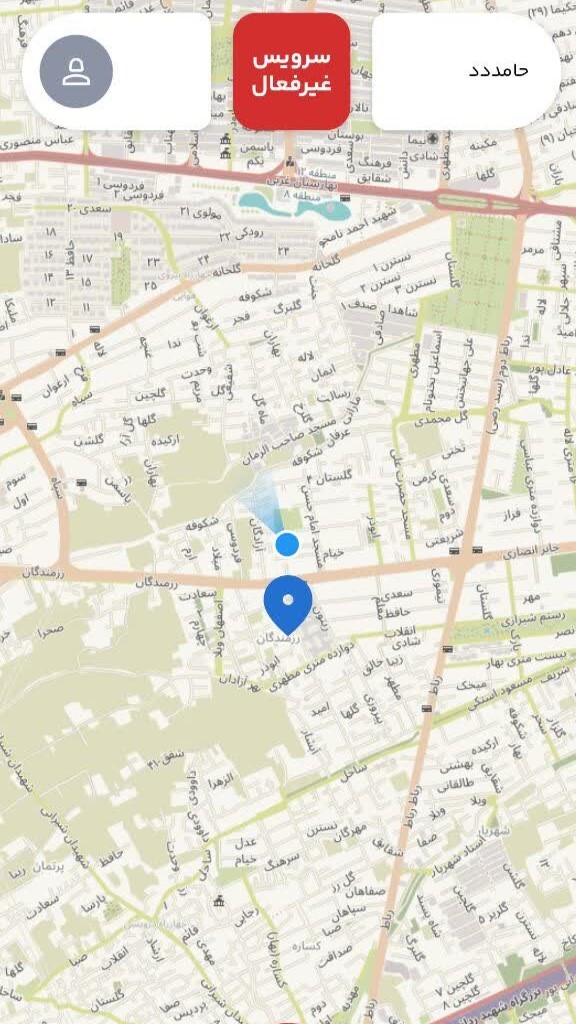 اسکرین شات 1 برنامه ‏‏اسپید (رانندگان)